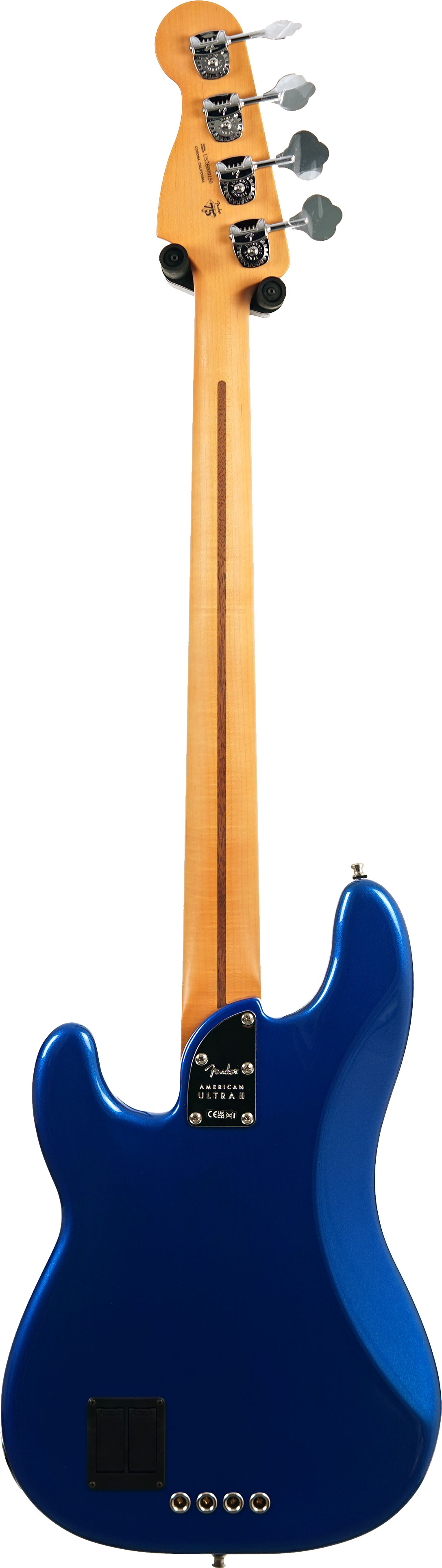 Fender American Ultra II Precision Bass Noble Blue Ebony Fingerboard #US26009150