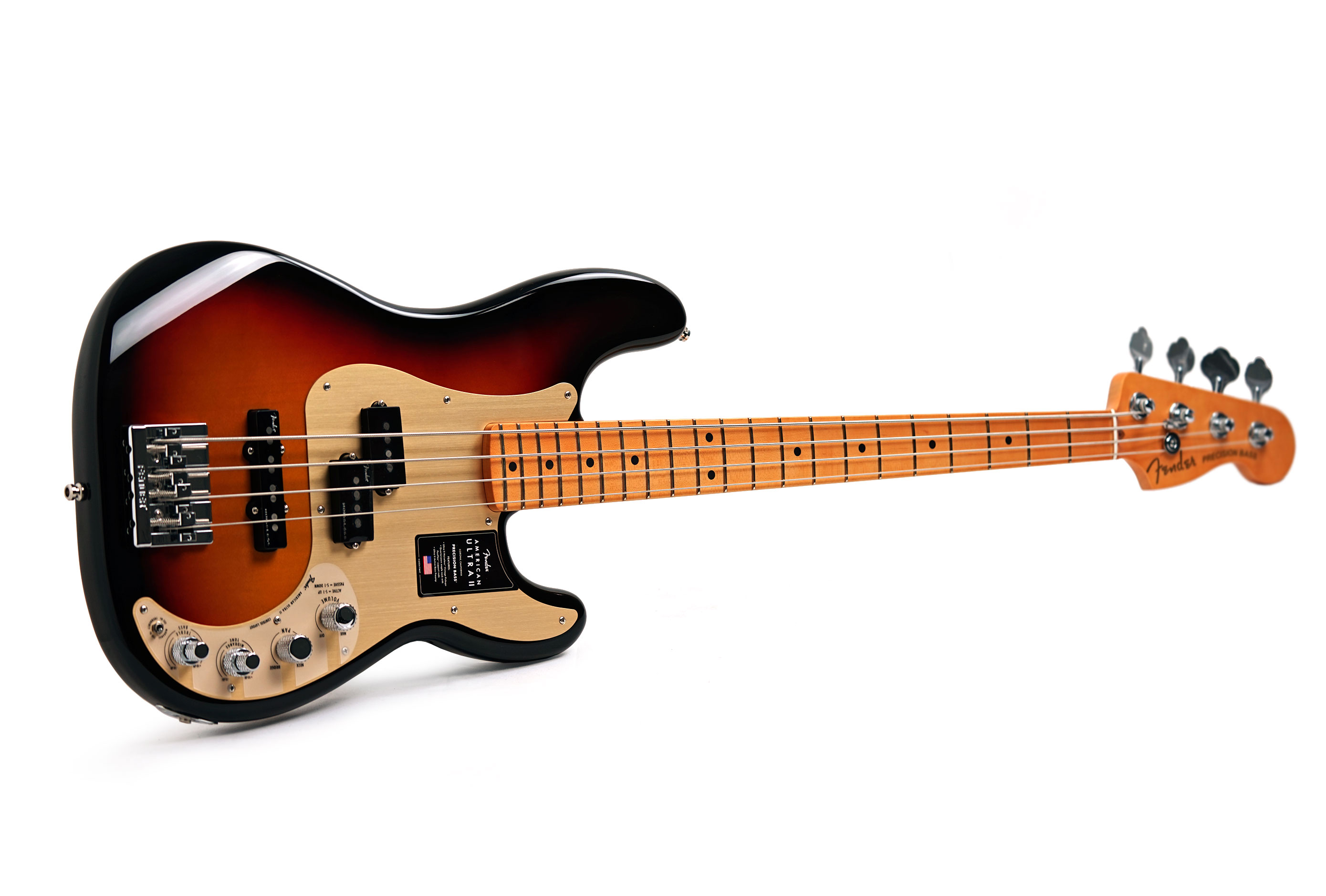 Fender American Ultra II Precision Bass Ultraburst Maple Fingerboard #US25011358