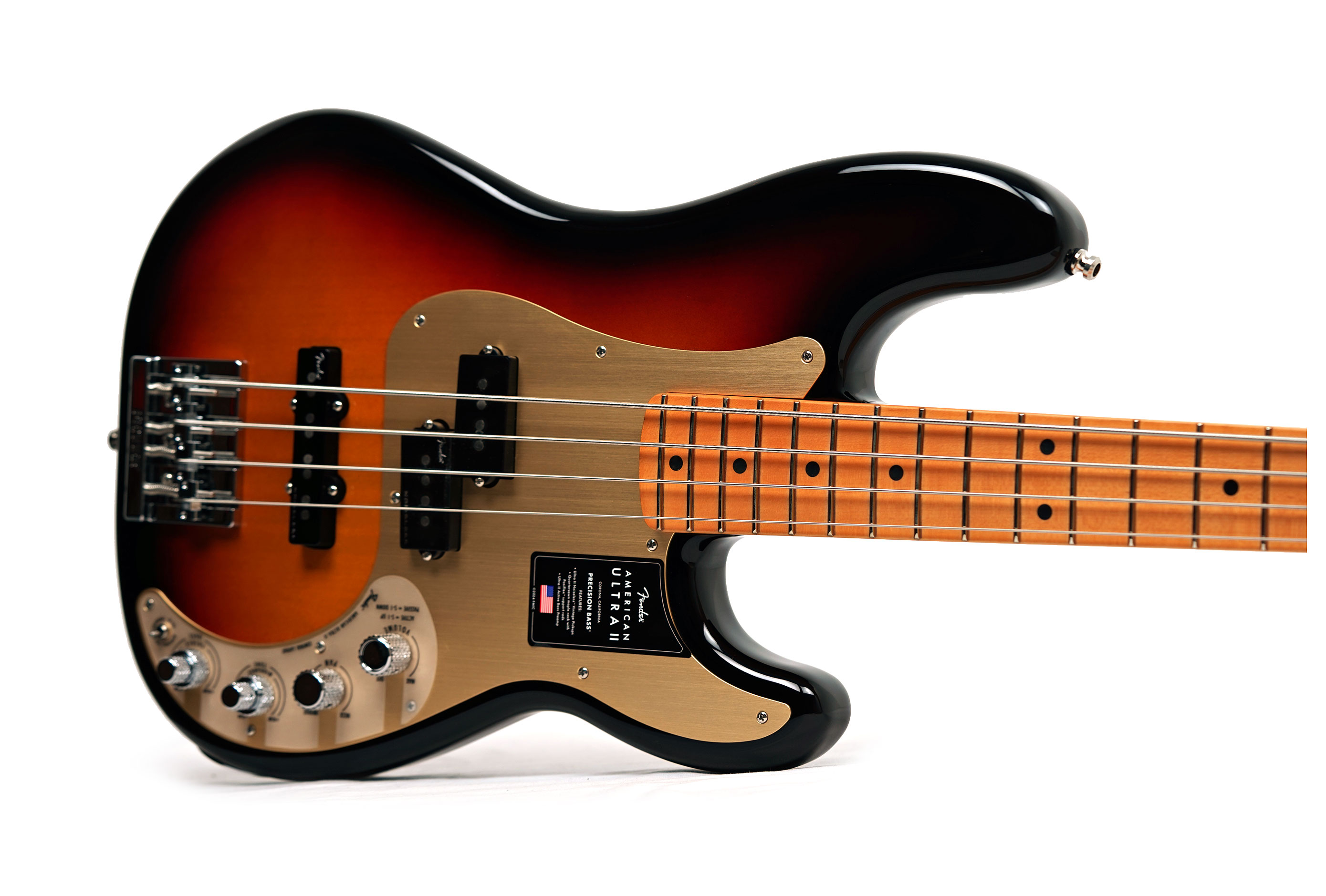Fender American Ultra II Precision Bass Ultraburst Maple Fingerboard #US25011358