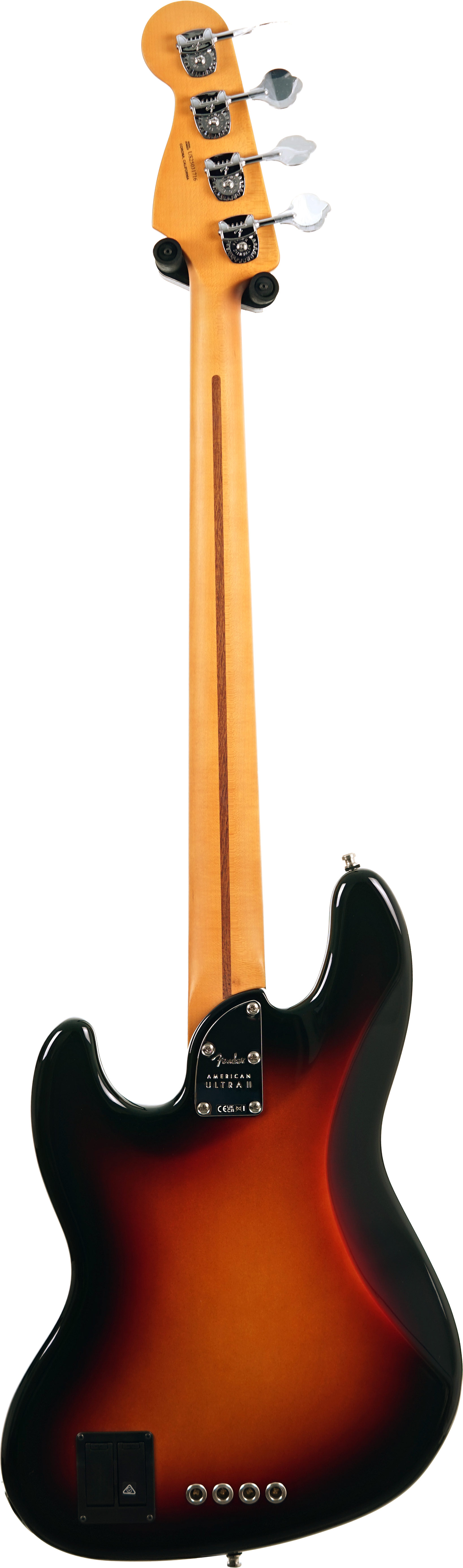 Fender American Ultra II Jazz Bass Ultraburst Ebony Fingerboard #US25031716
