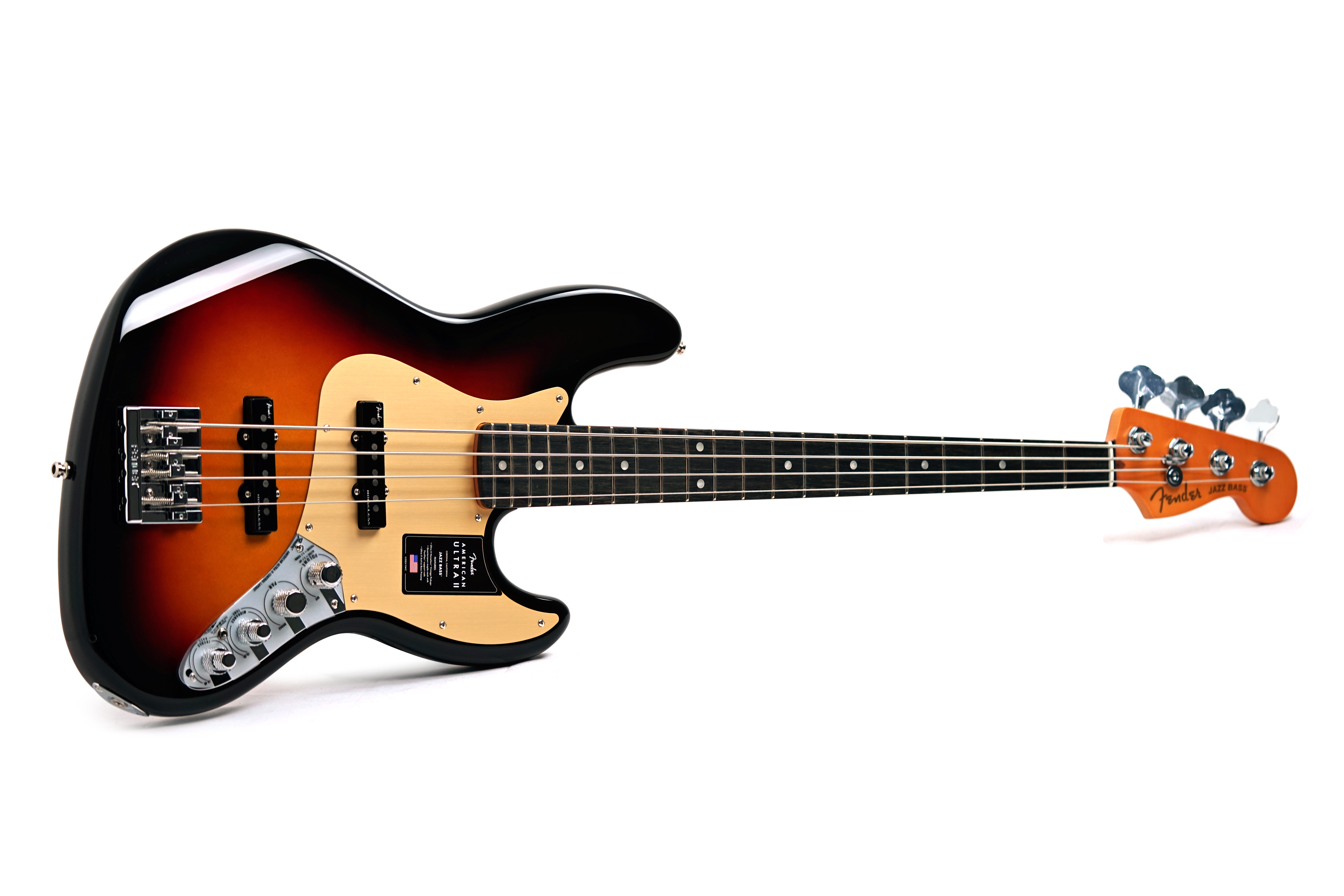 Fender American Ultra II Jazz Bass Ultraburst Ebony Fingerboard #US25031716