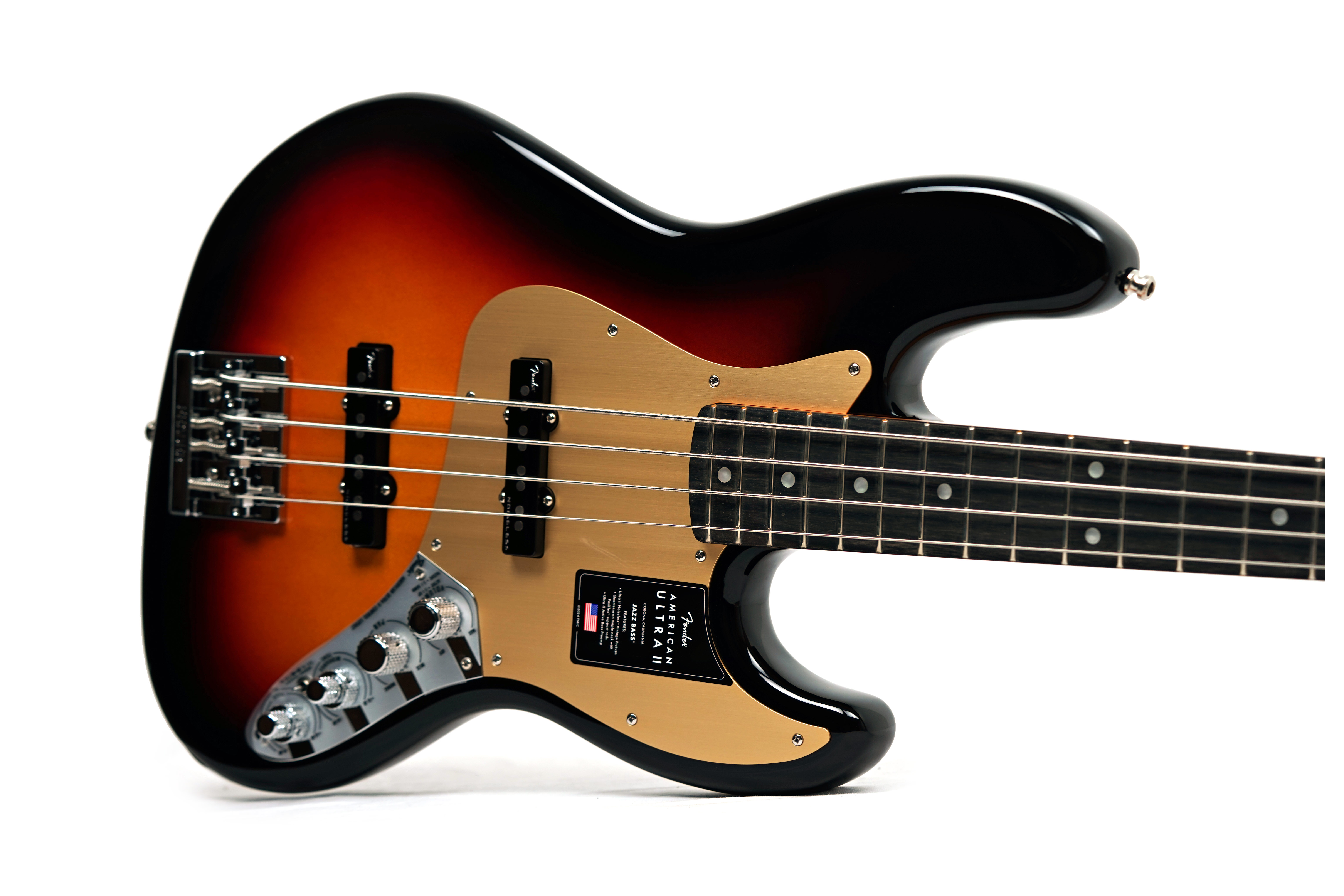 Fender American Ultra II Jazz Bass Ultraburst Ebony Fingerboard #US25031716