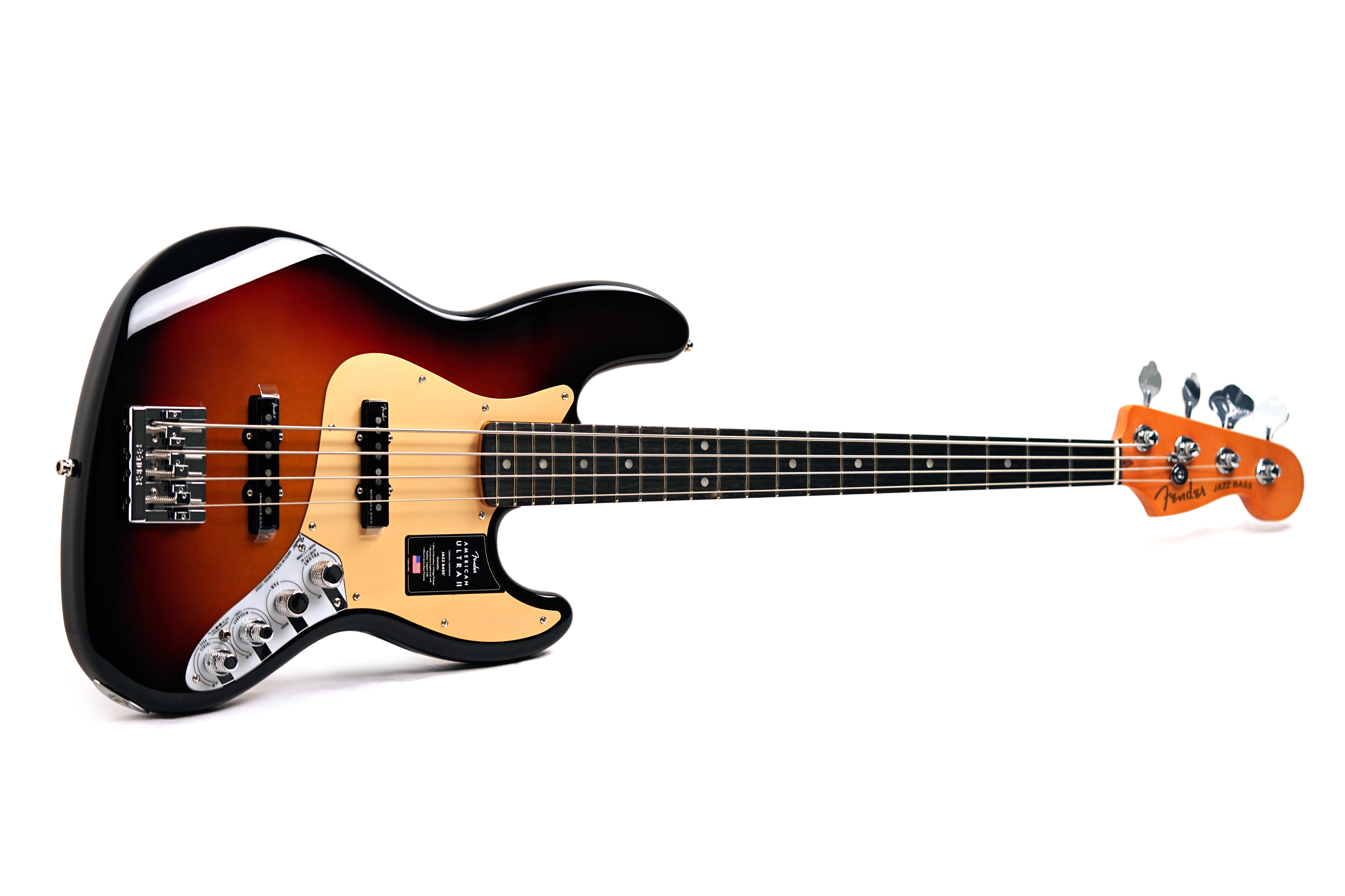 Fender American Ultra II Jazz Bass Ultraburst Ebony Fingerboard #US25032898