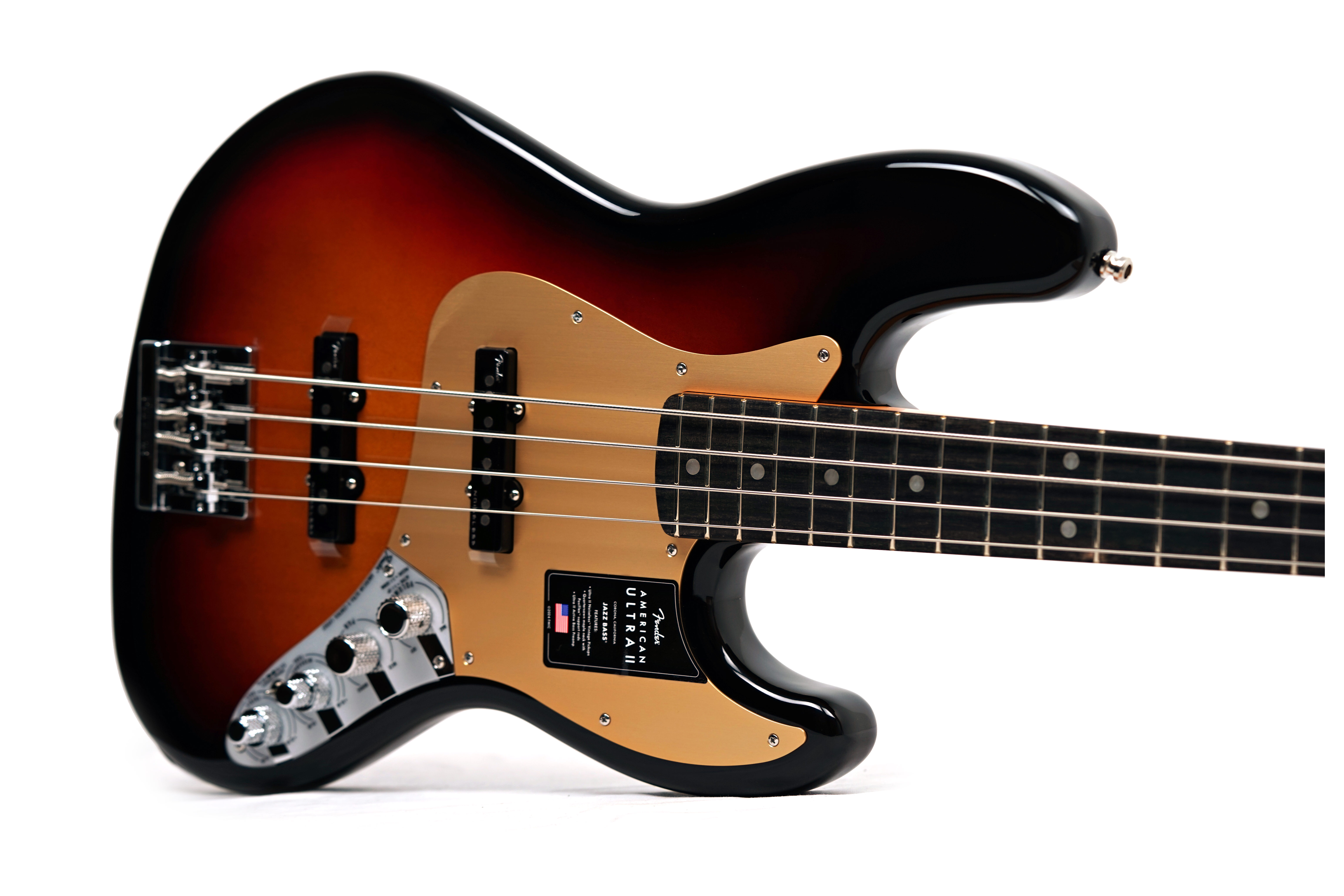 Fender American Ultra II Jazz Bass Ultraburst Ebony Fingerboard #US25032898