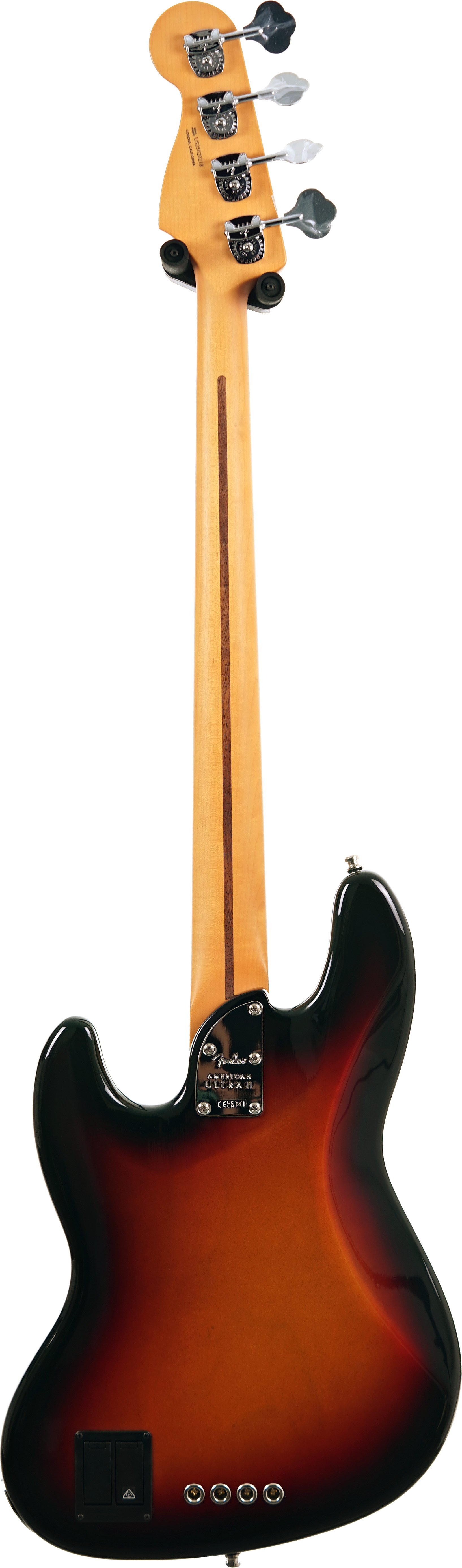 Fender American Ultra II Jazz Bass Ultraburst Ebony Fingerboard #US25020218