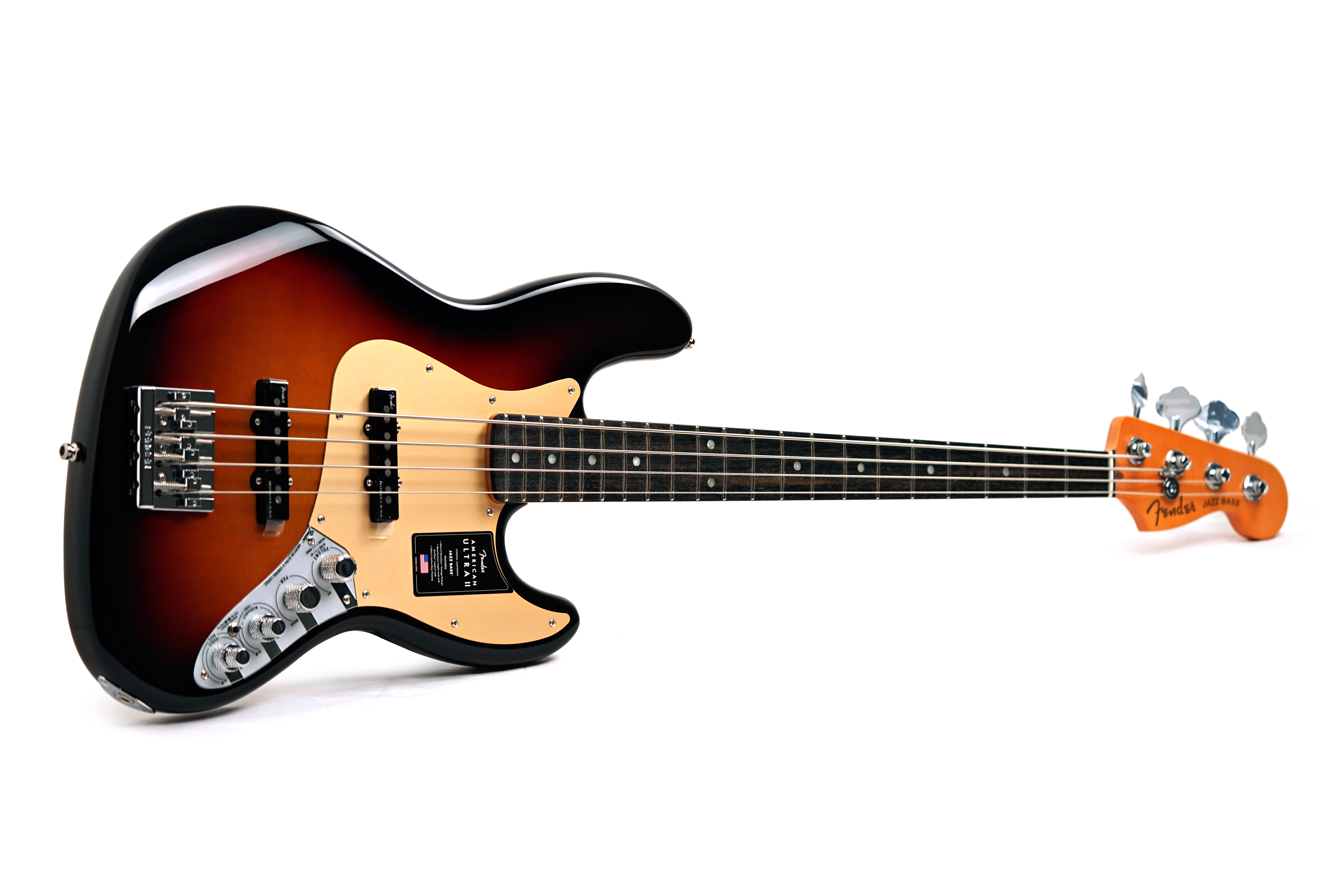 Fender American Ultra II Jazz Bass Ultraburst Ebony Fingerboard #US25020218