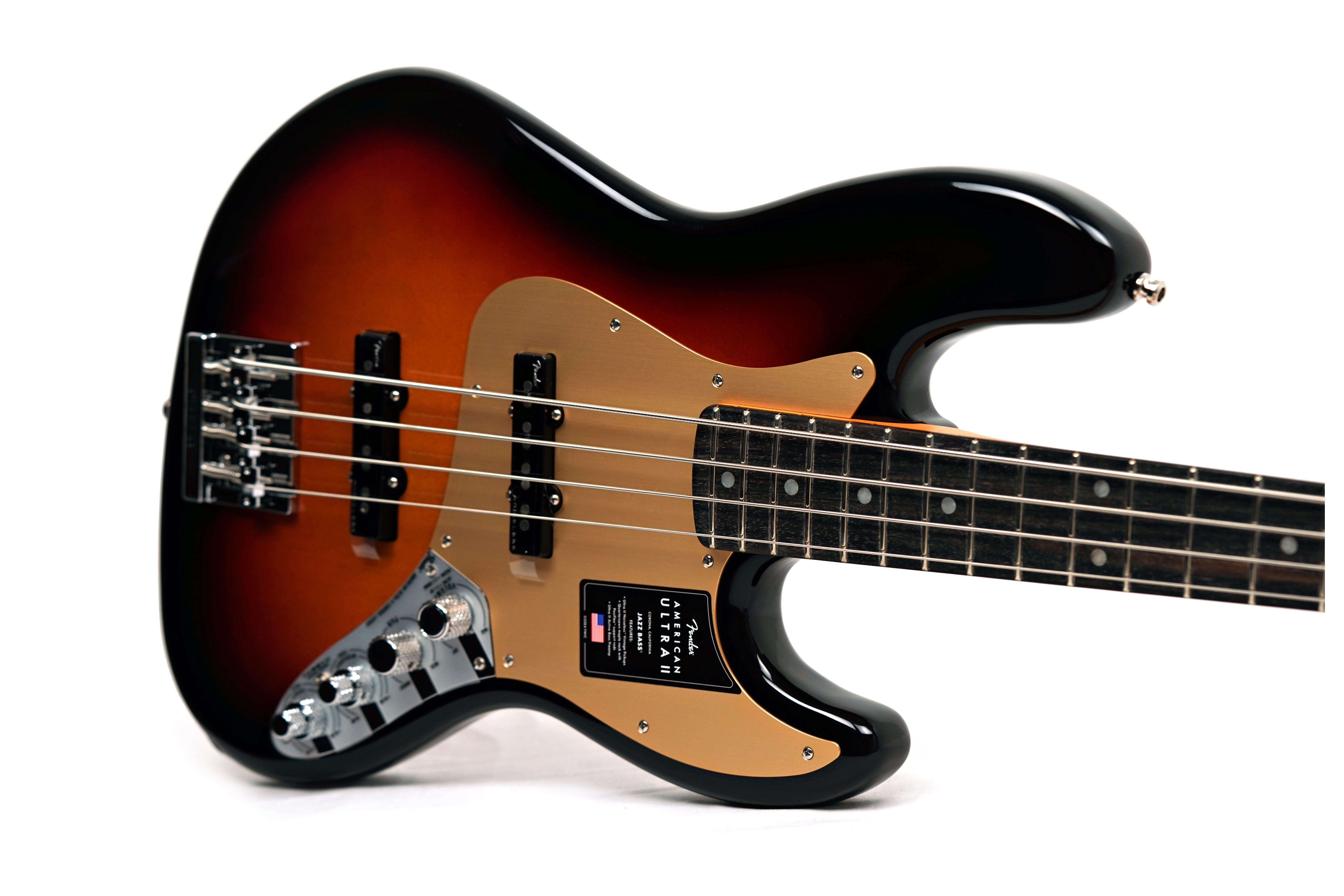 Fender American Ultra II Jazz Bass Ultraburst Ebony Fingerboard #US25020218