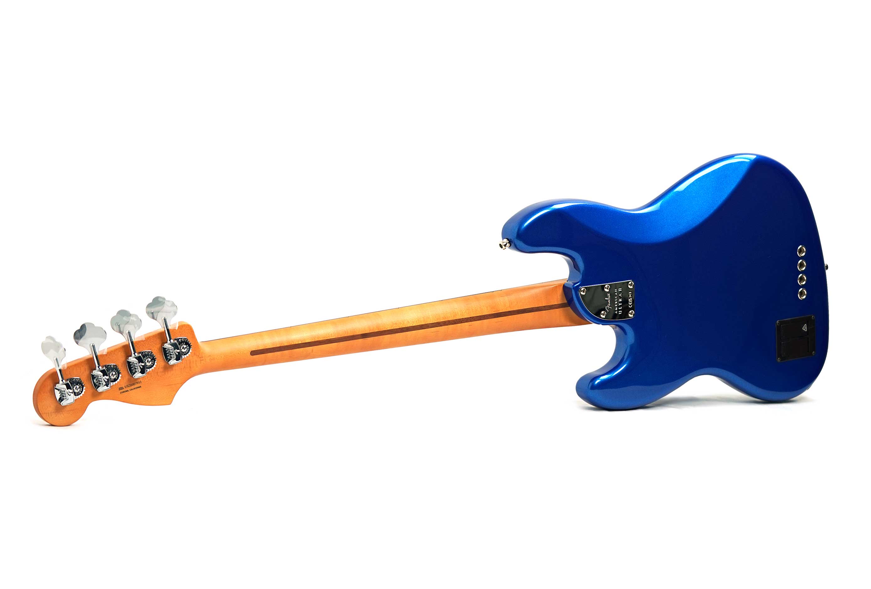 Fender American Ultra II Jazz Bass Noble Blue Ebony Fingerboard #US26007931