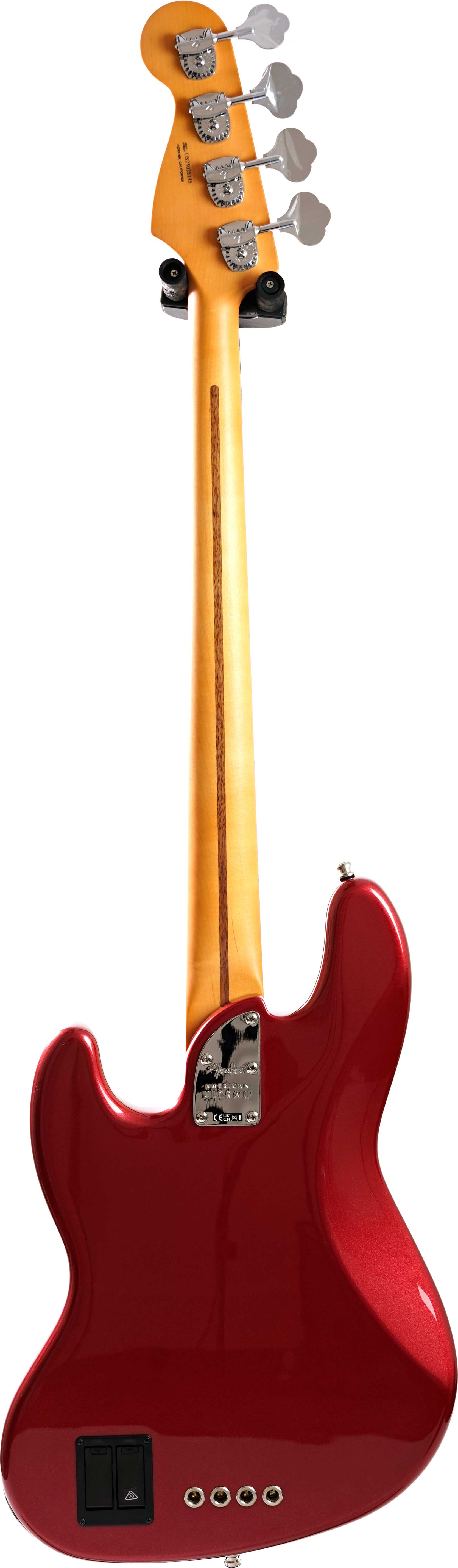 Fender American Ultra II Jazz Bass Sinister Red Maple Fingerboard #US25028145