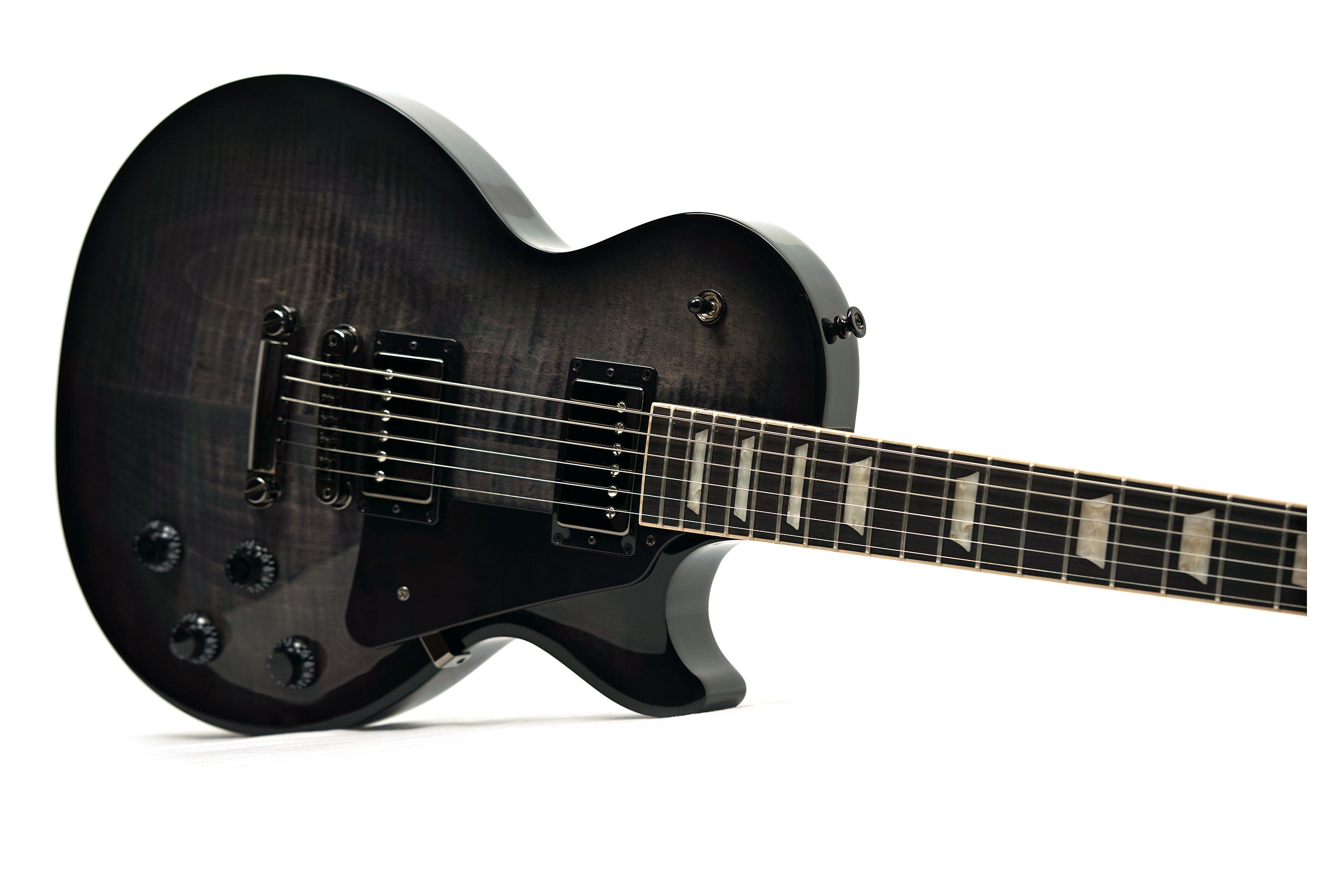 Gibson Les Paul Studio Session Translucent Ebony Burst #218260322