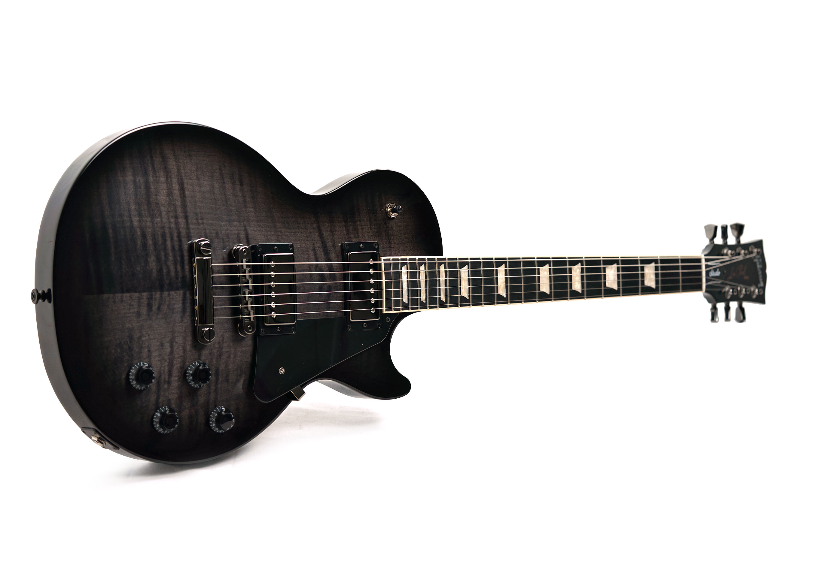 Gibson Les Paul Studio Session Translucent Ebony Burst #220260327
