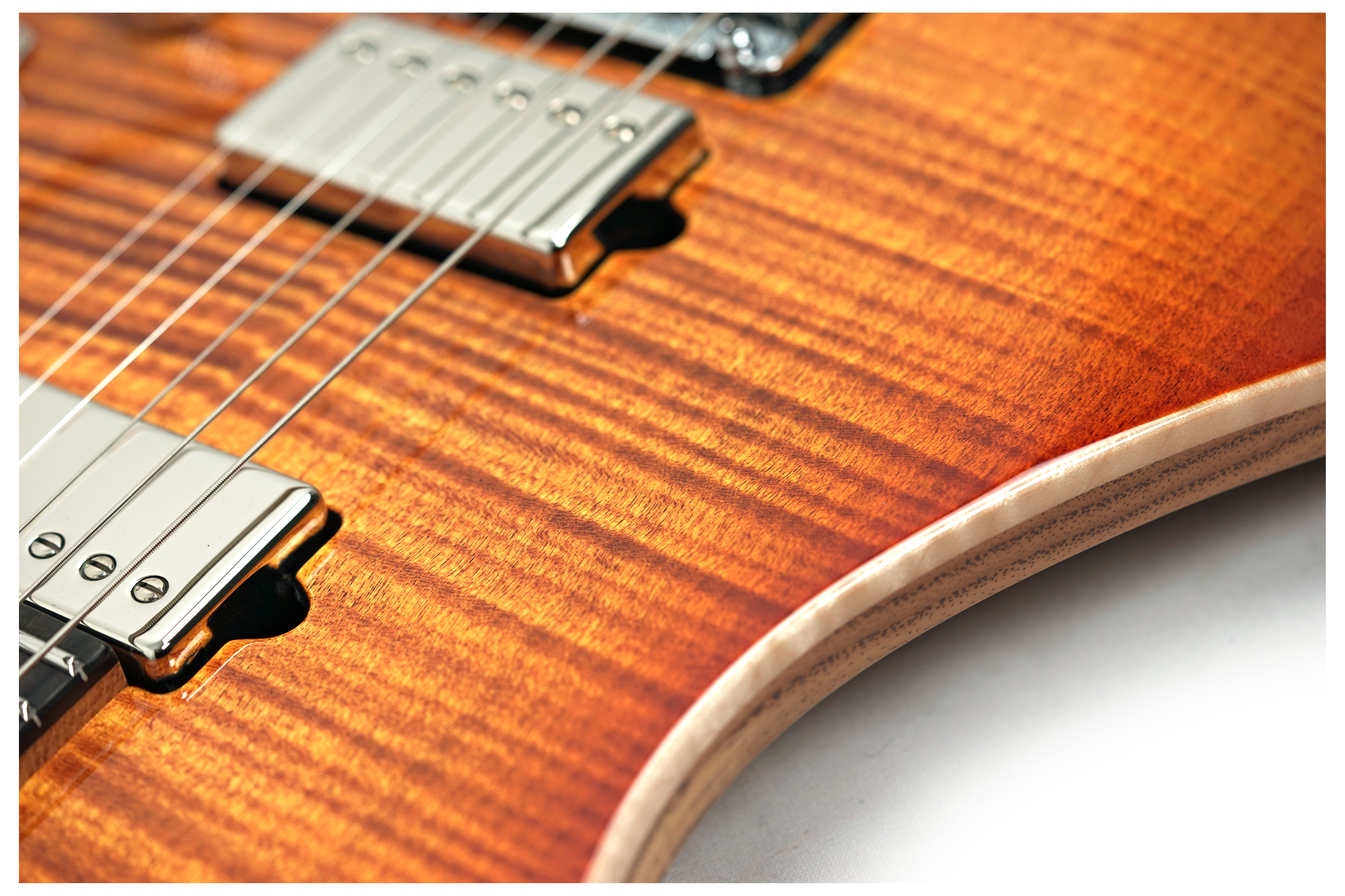 Suhr Modern HH Flame Copperhead Burst Ebony Fingerboard #87859