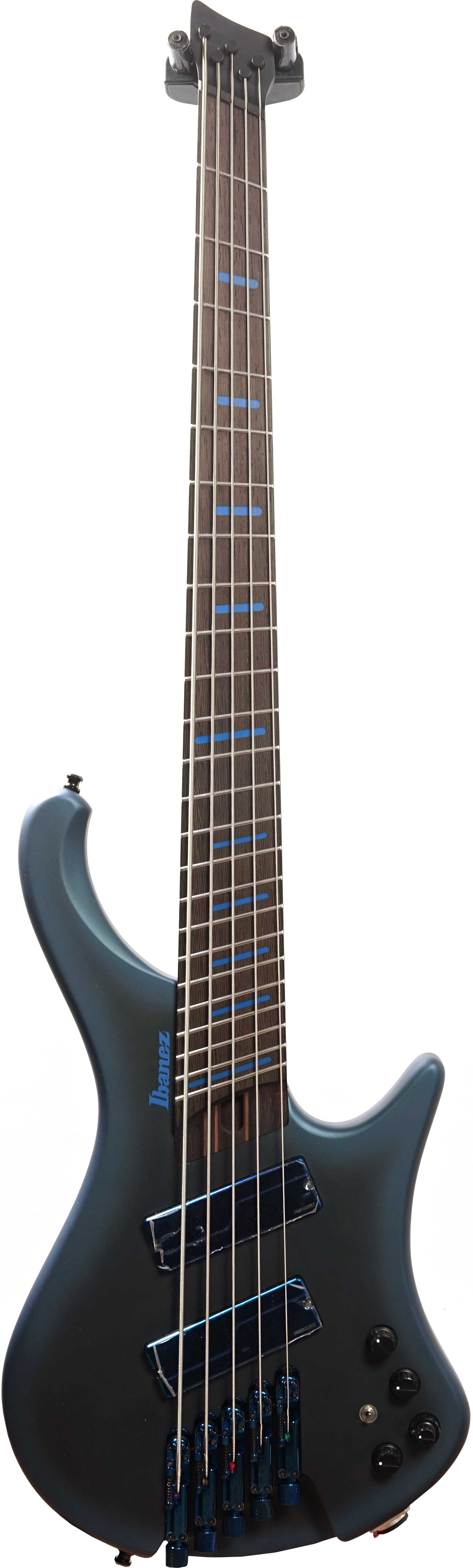 Ibanez EHB5MSBSP EHB Series 5 String Blue Hardware Metallic Aurora Matte (Ex-Demo) #251208972