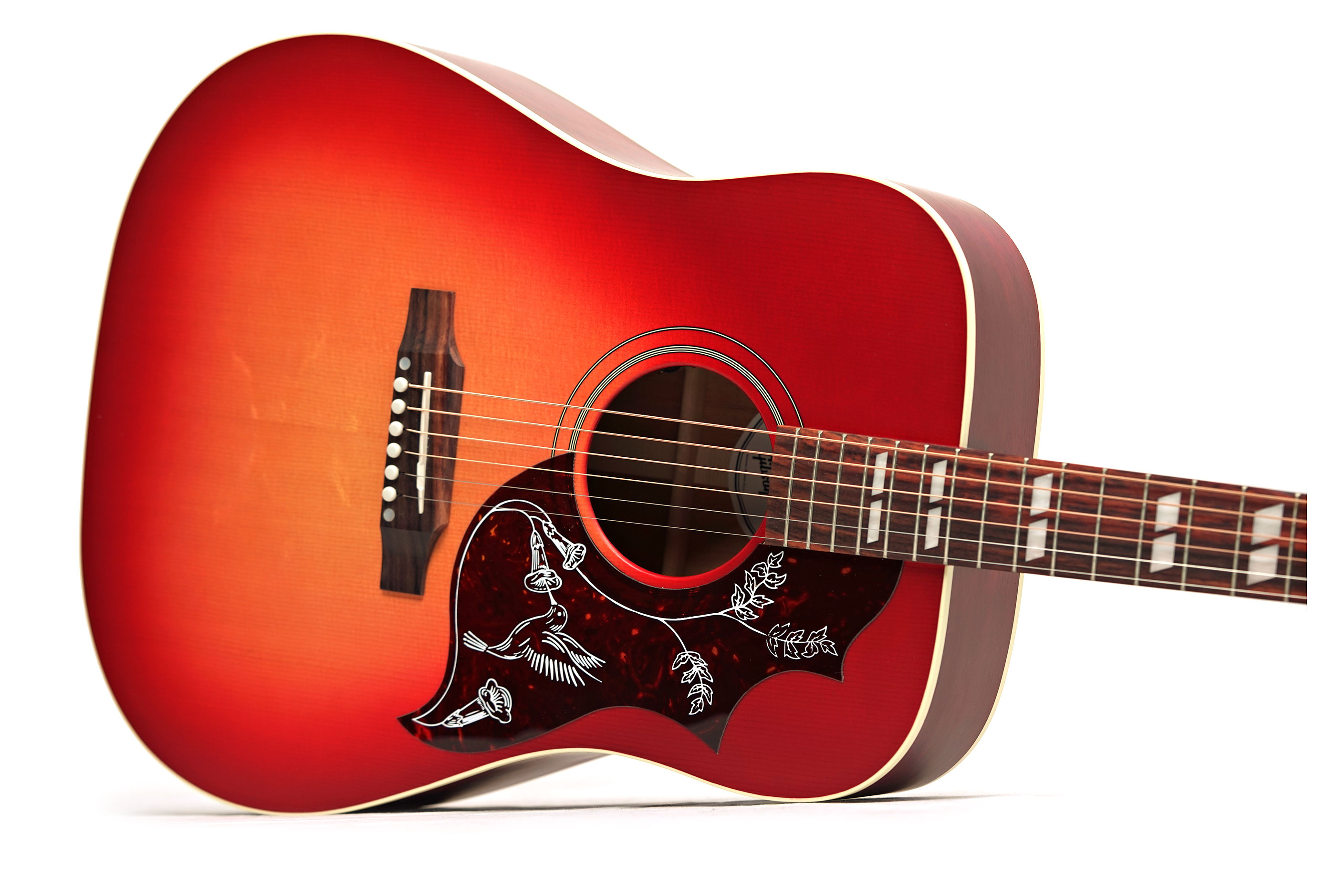 Gibson Hummingbird Special Satin Vintage Cherry Sunburst #21496080