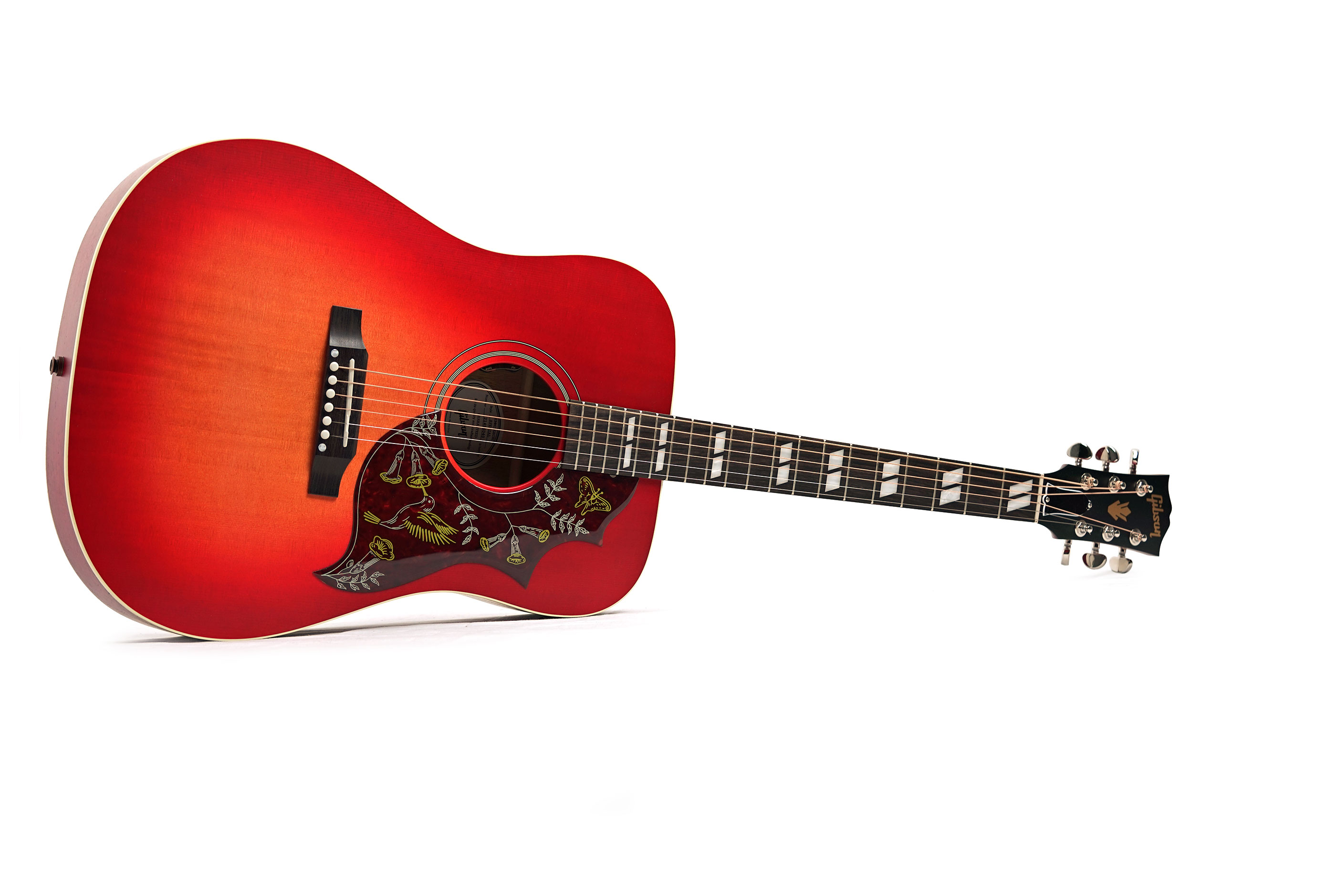 Gibson Hummingbird Special Satin Vintage Cherry Sunburst #21496040