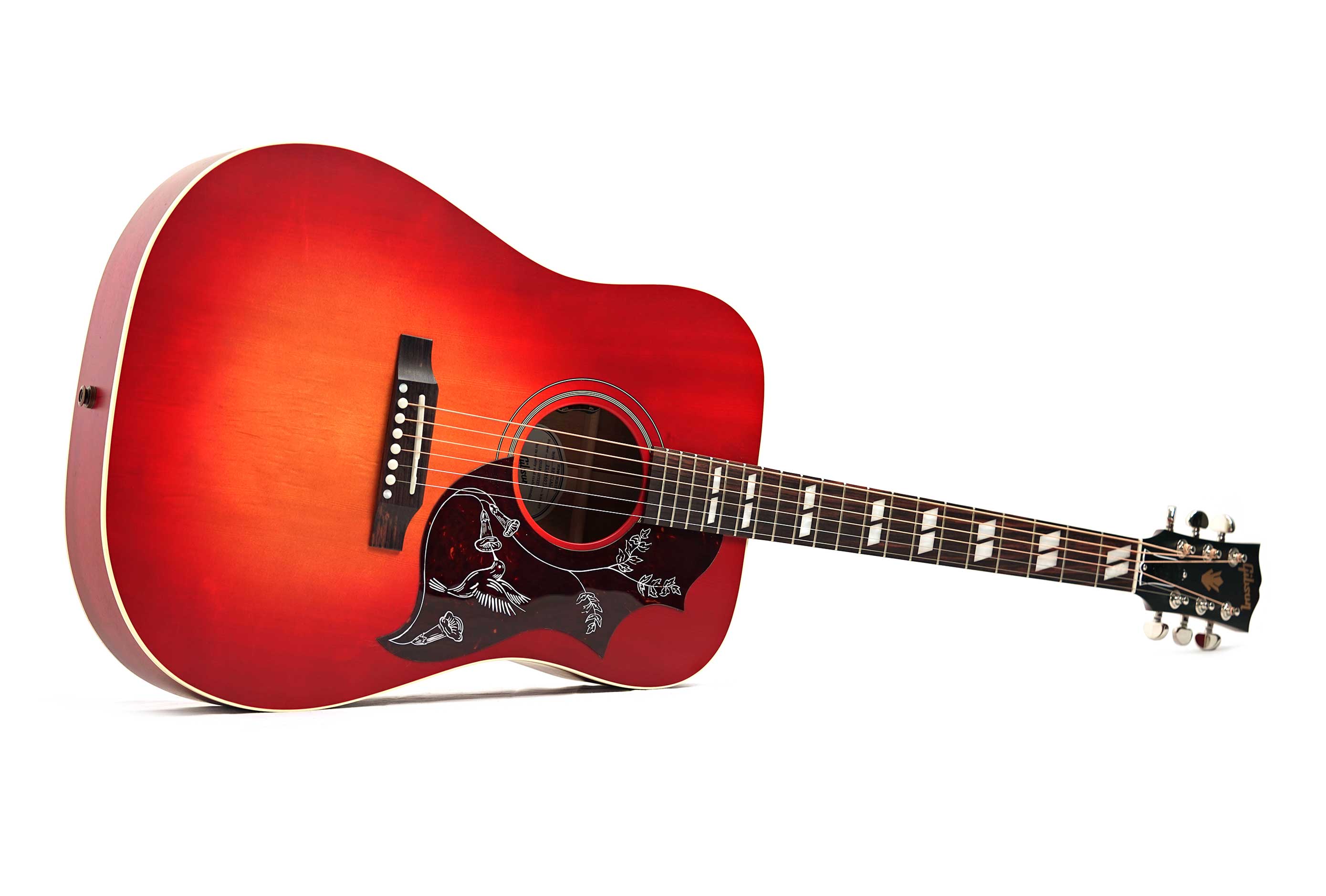 Gibson Hummingbird Special Satin Vintage Cherry Sunburst #21496043