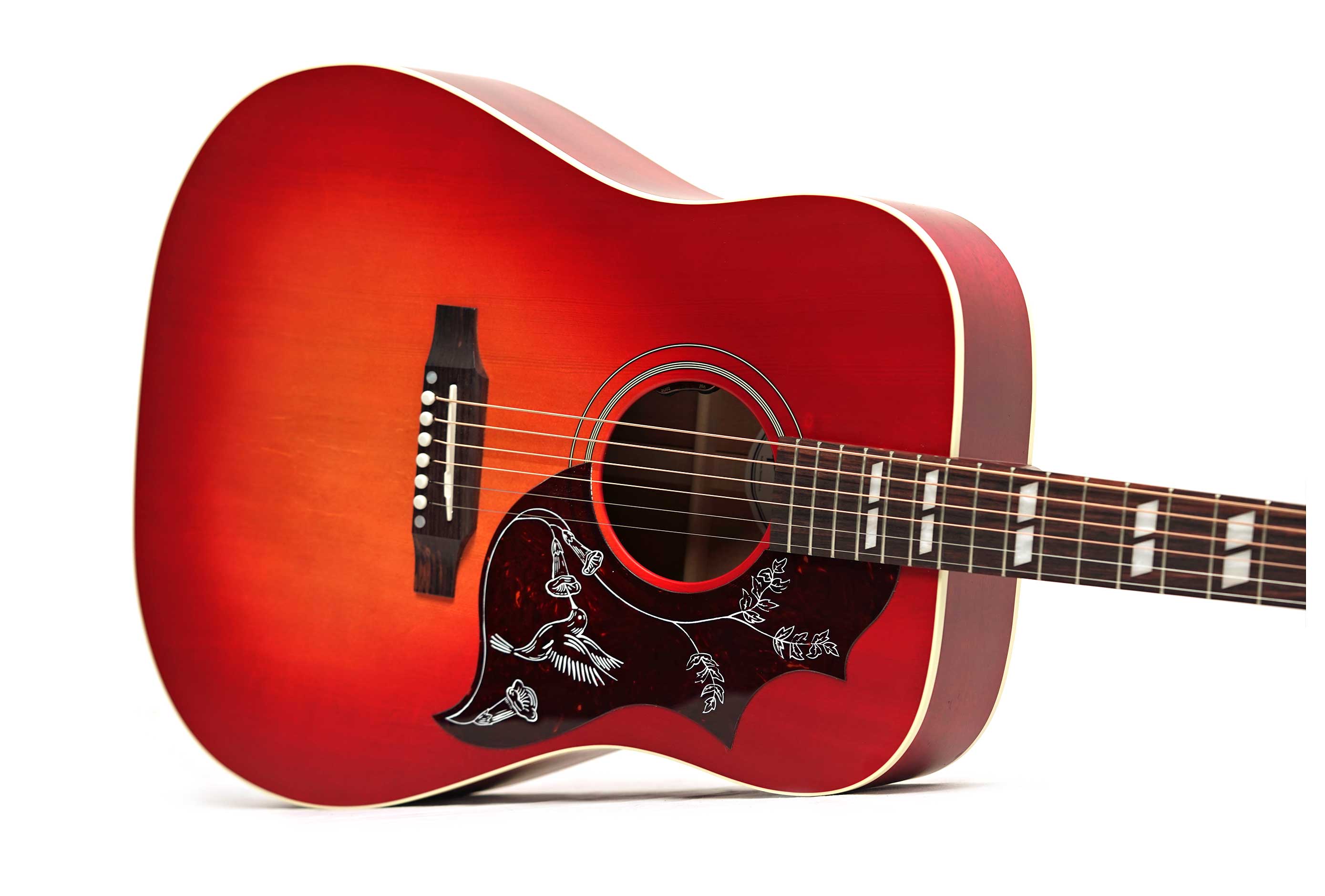 Gibson Hummingbird Special Satin Vintage Cherry Sunburst #21496043