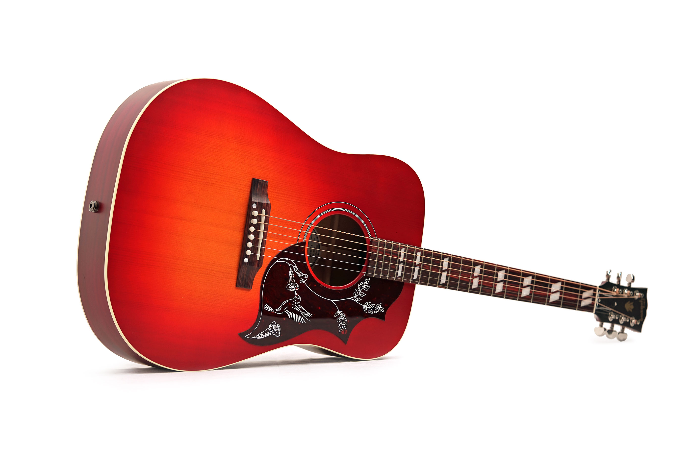 Gibson Hummingbird Special Satin Vintage Cherry Sunburst #21466002