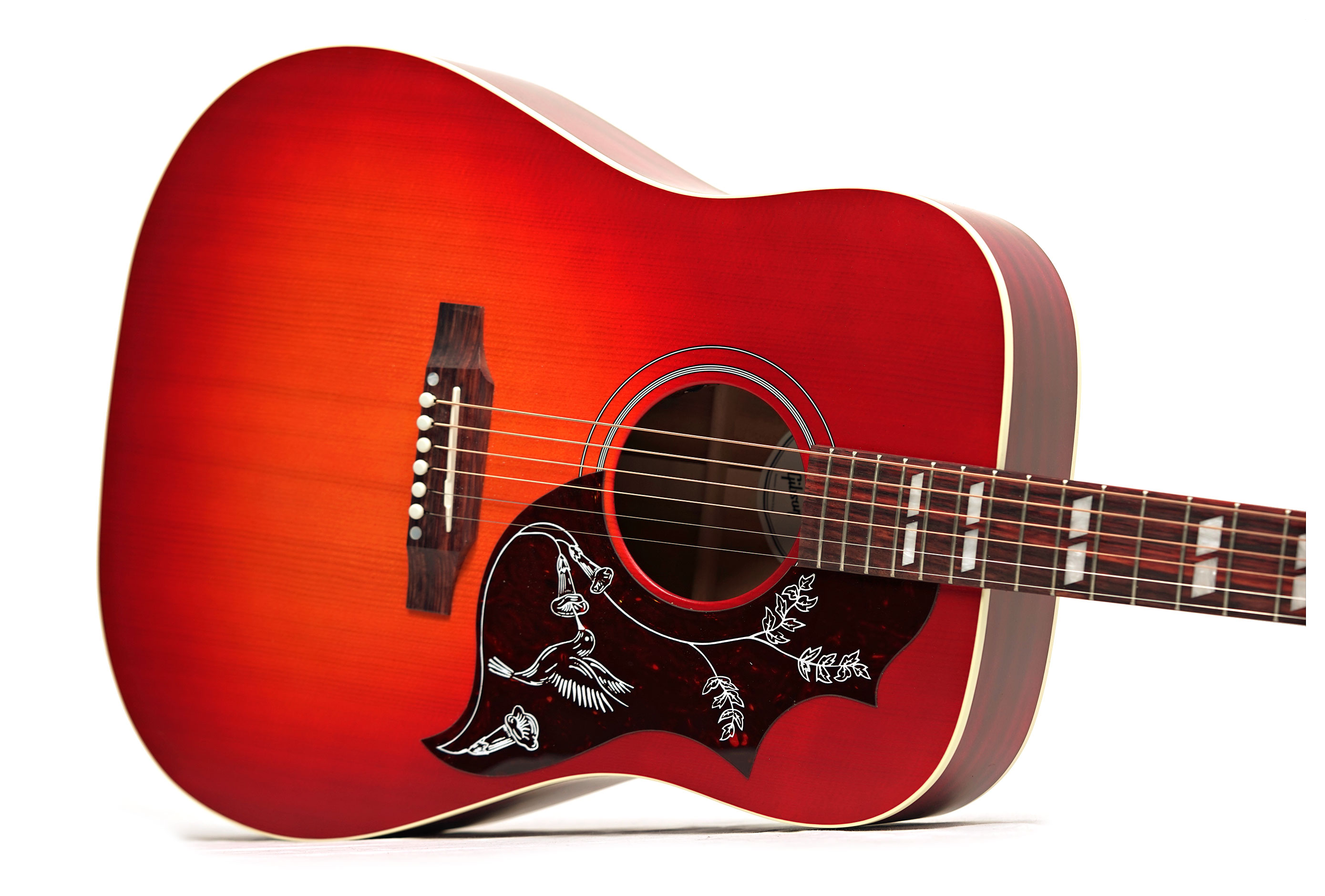 Gibson Hummingbird Special Satin Vintage Cherry Sunburst #21466002