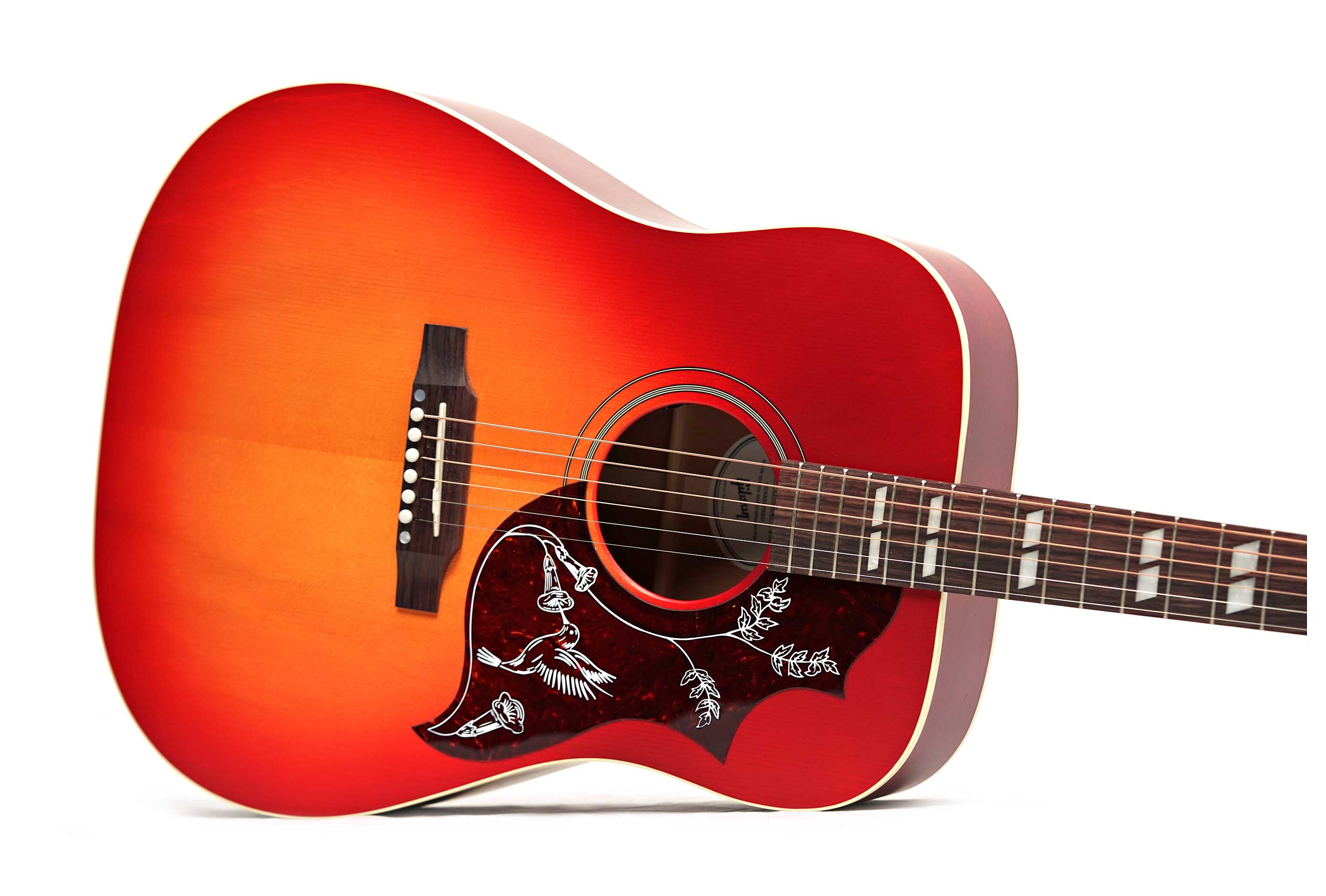 Gibson Hummingbird Special Satin Vintage Cherry Sunburst #22056042