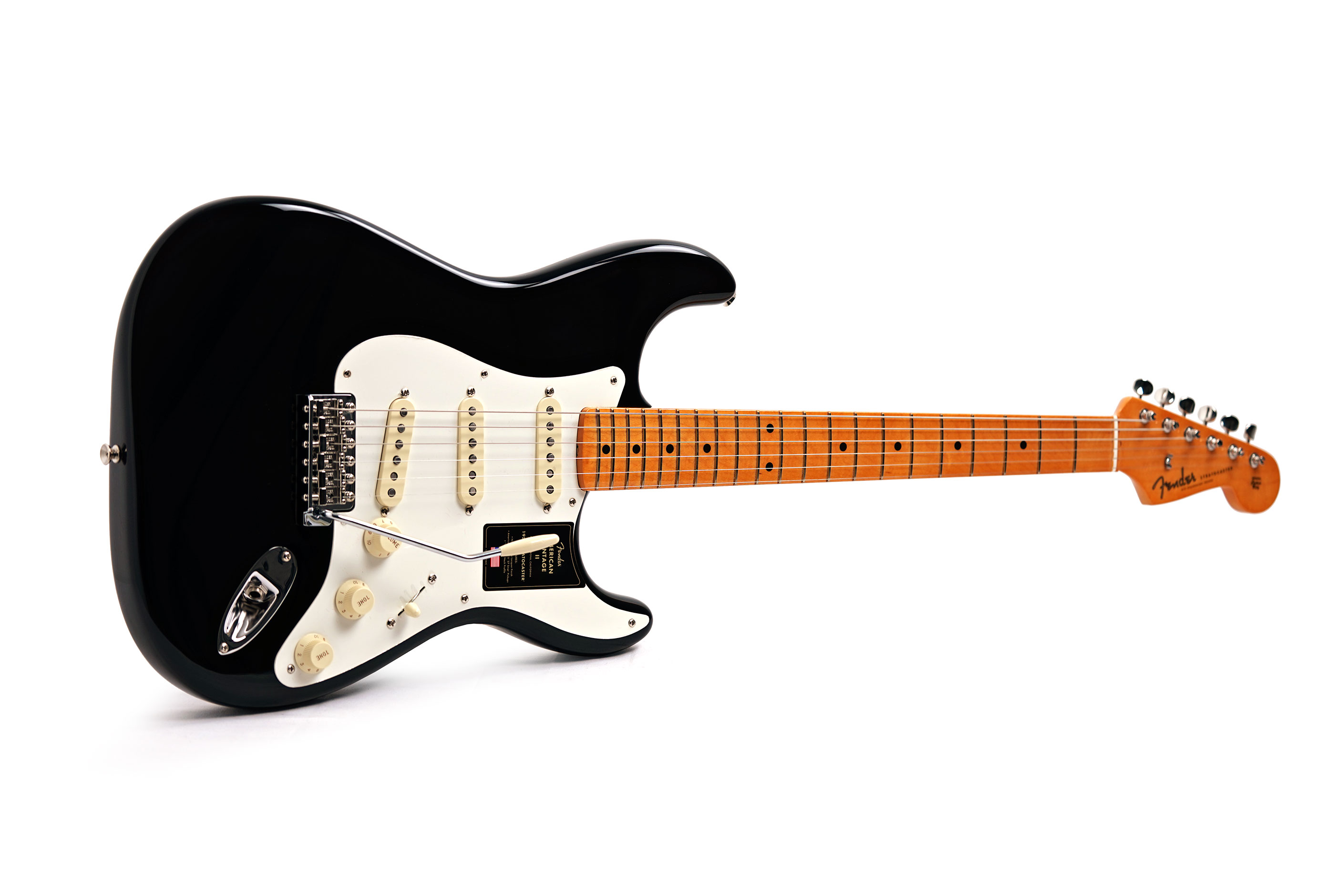Fender American Vintage II 1957 Stratocaster Black Maple Fingerboard #V2552482