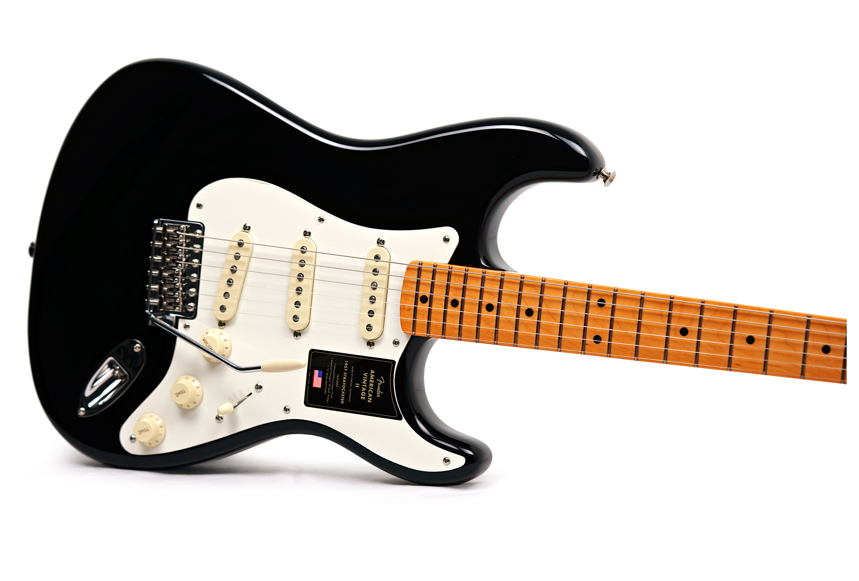 Fender American Vintage II 1957 Stratocaster Black Maple Fingerboard #V2552482