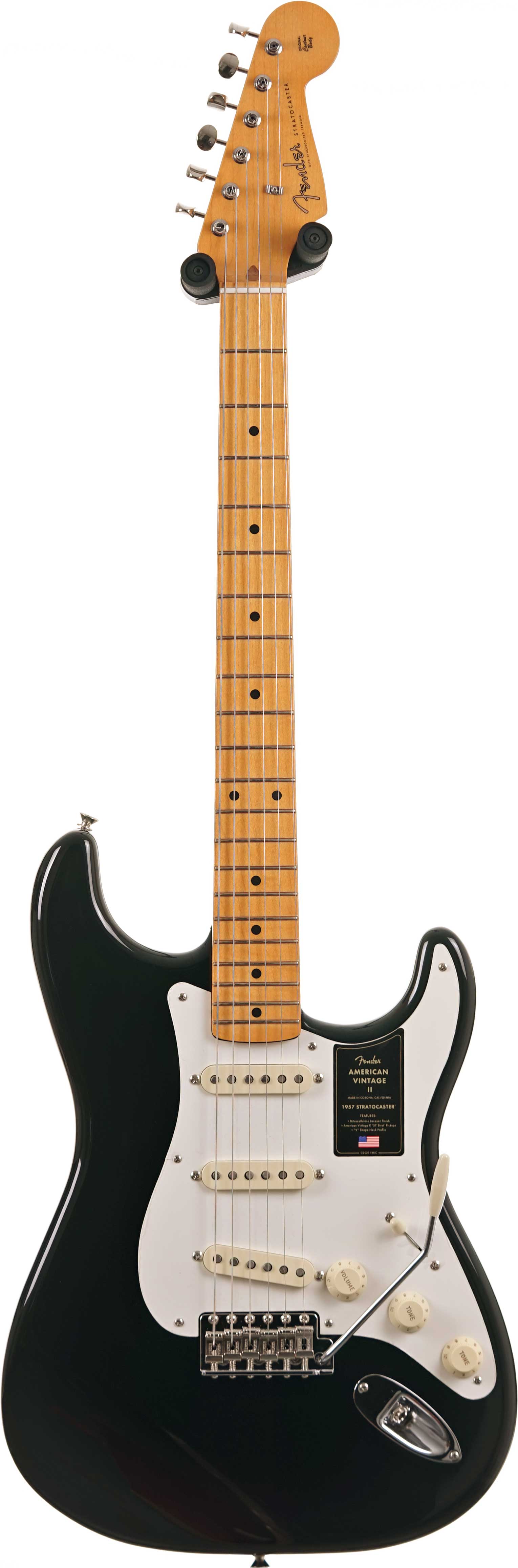 Fender American Vintage II 1957 Stratocaster Black Maple Fingerboard #V2553059