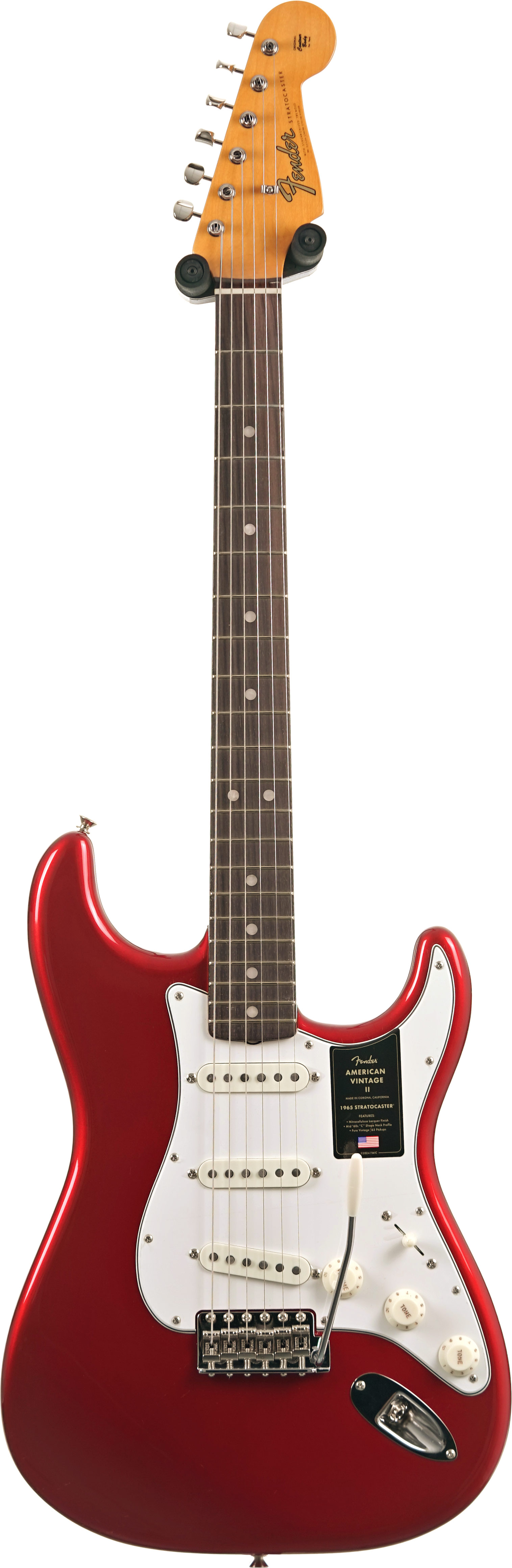 Fender American Vintage II 1965 Stratocaster Candy Apple Red Rosewood Fingerboard #V2556729