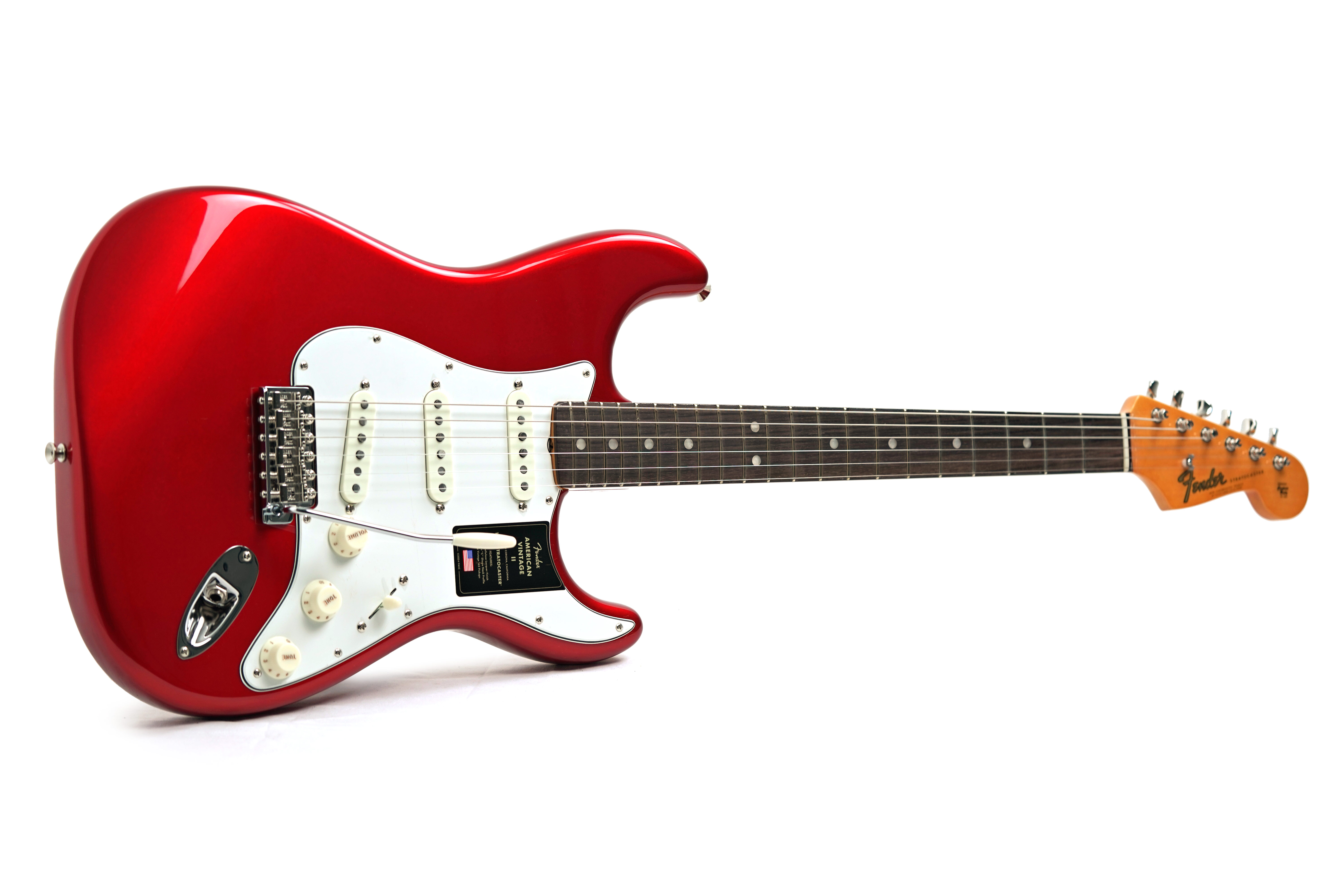 Fender American Vintage II 1965 Stratocaster Candy Apple Red Rosewood Fingerboard #V2556729