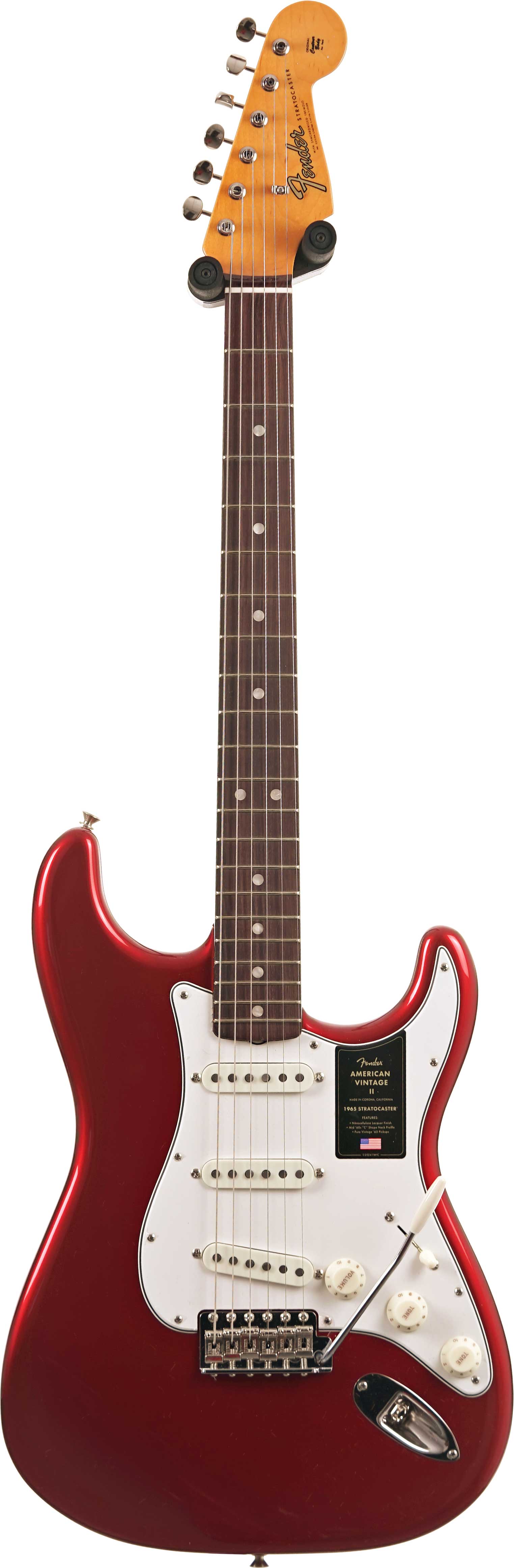 Fender American Vintage II 1965 Stratocaster Candy Apple Red Rosewood Fingerboard #V2664703