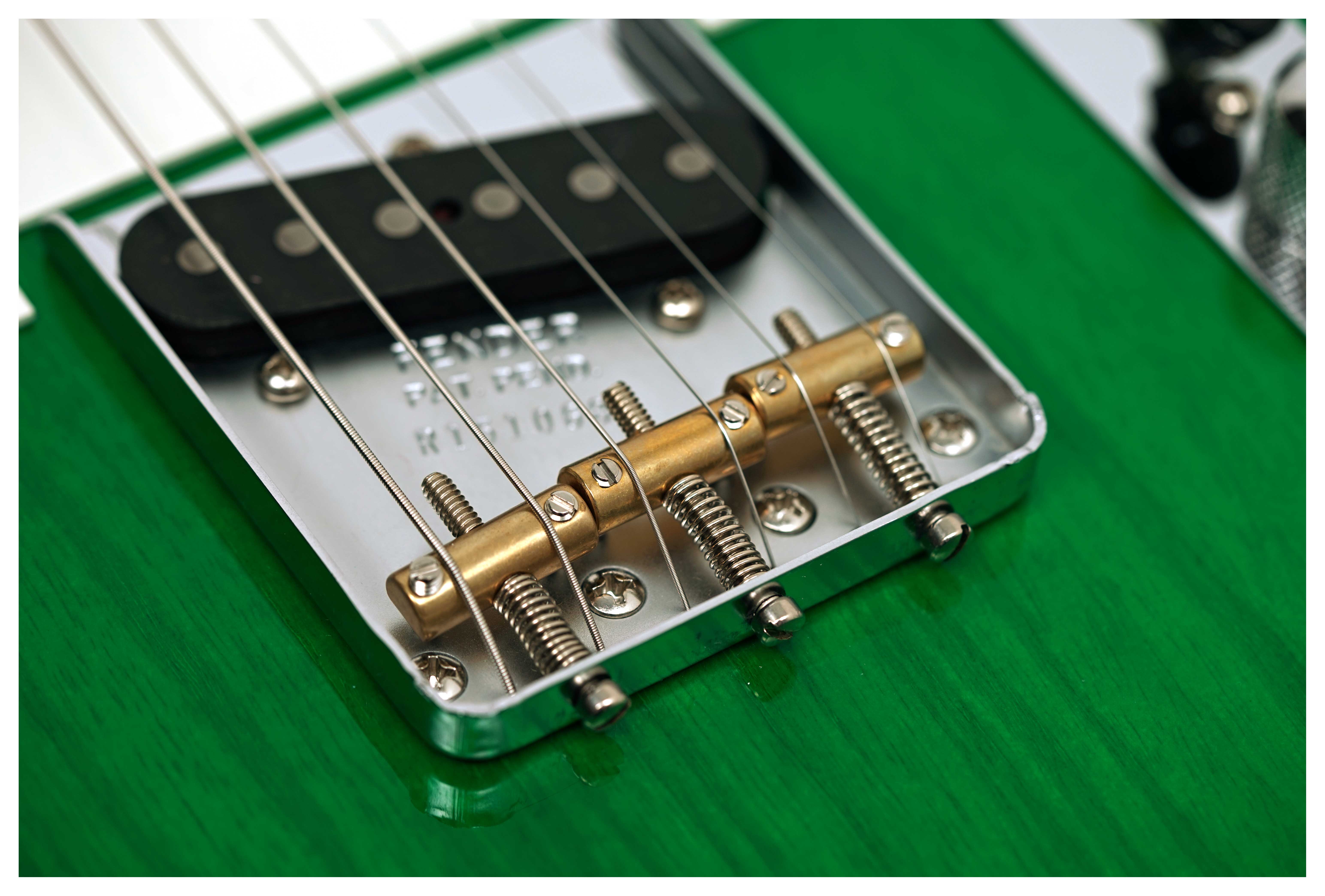 Fender Custom Shop 1952 Telecaster NOS Emerald Green Transparent #R151068