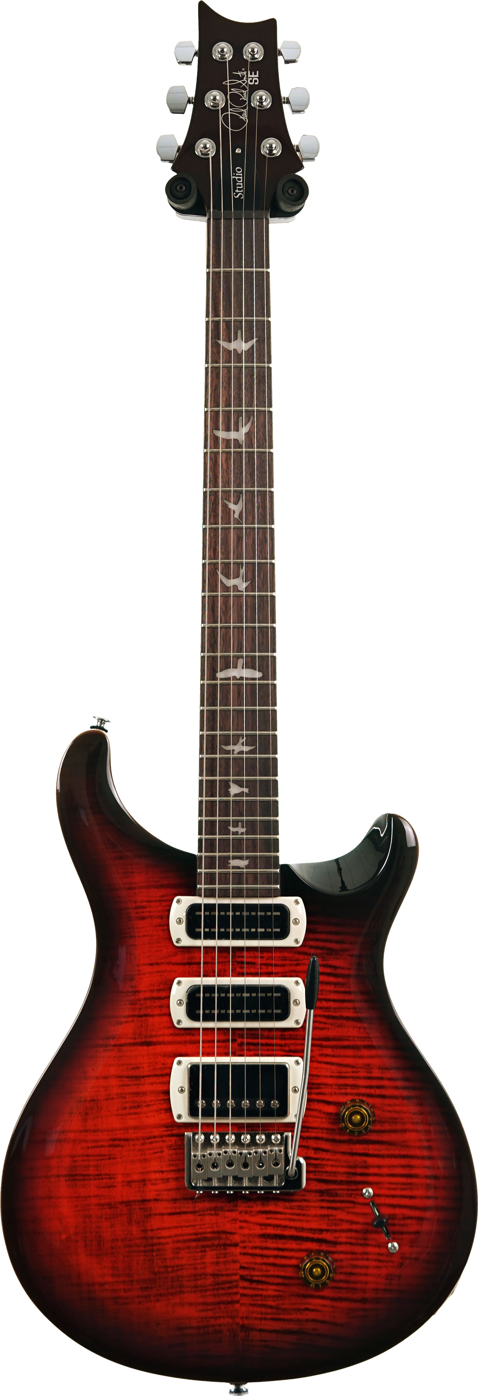 PRS SE Studio Orange Tiger Smokeburst #CTIH013424