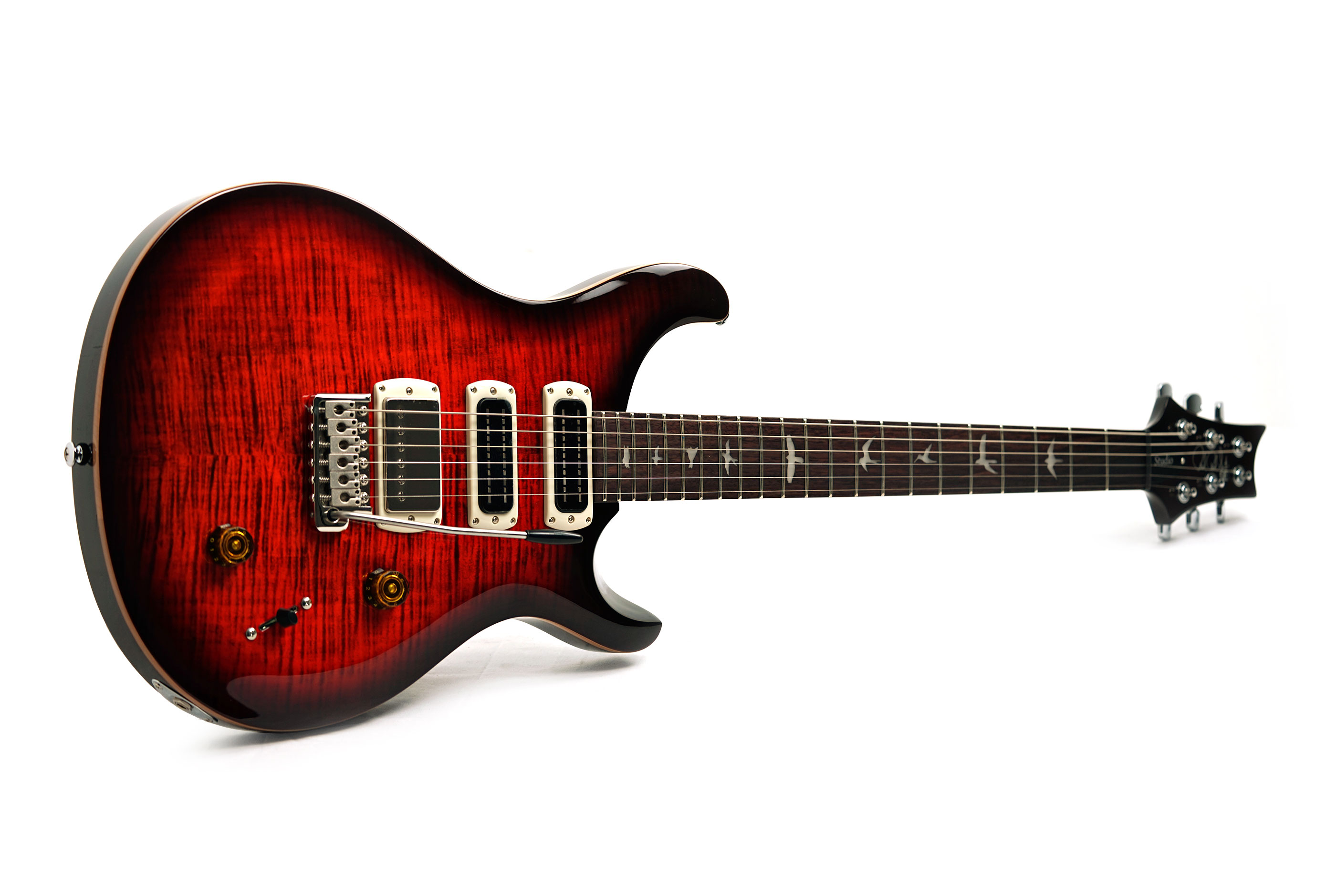 PRS SE Studio Orange Tiger Smokeburst #CTIH013424