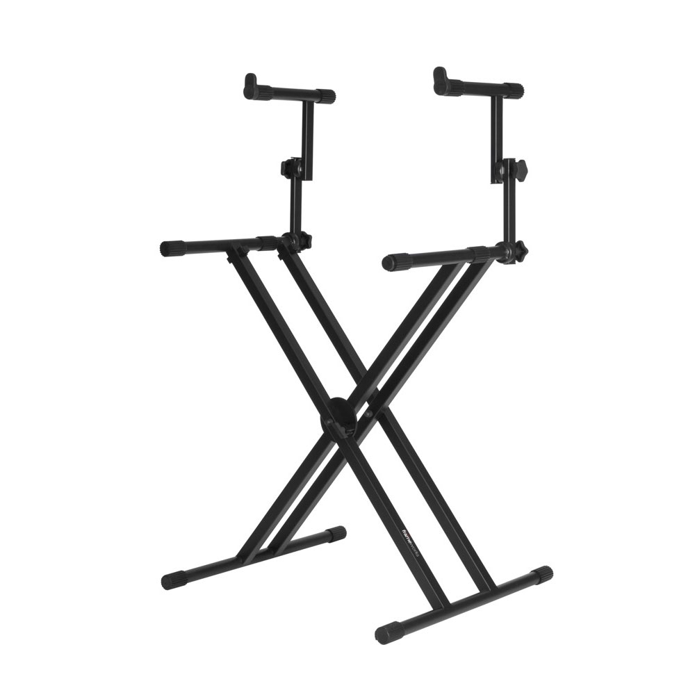 Gator Deluxe 2 Tier X Style Keyboard Stand