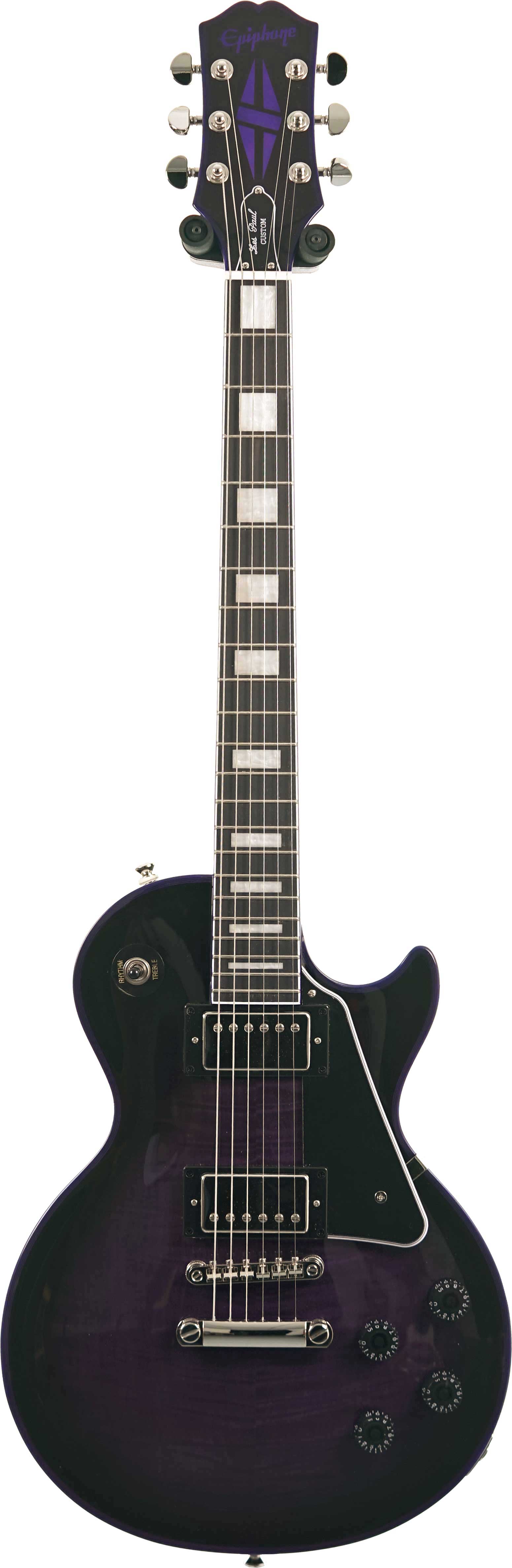 Epiphone Les Paul Custom Widow Purple Burst (Ex-Demo) #26031524251