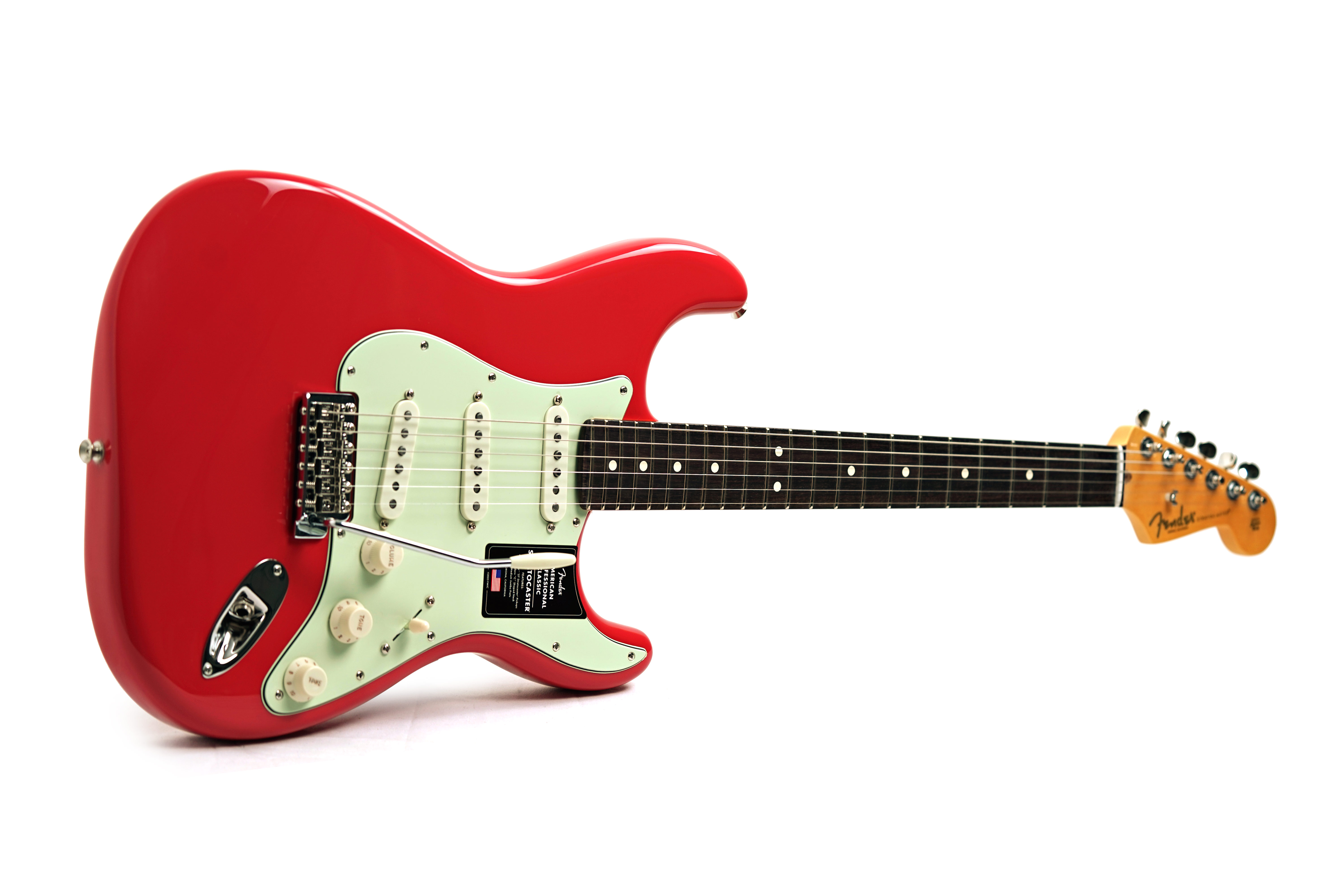 Fender American Professional Classic Stratocaster Faded Dakota Red Rosewood Fingerboard #US25093075