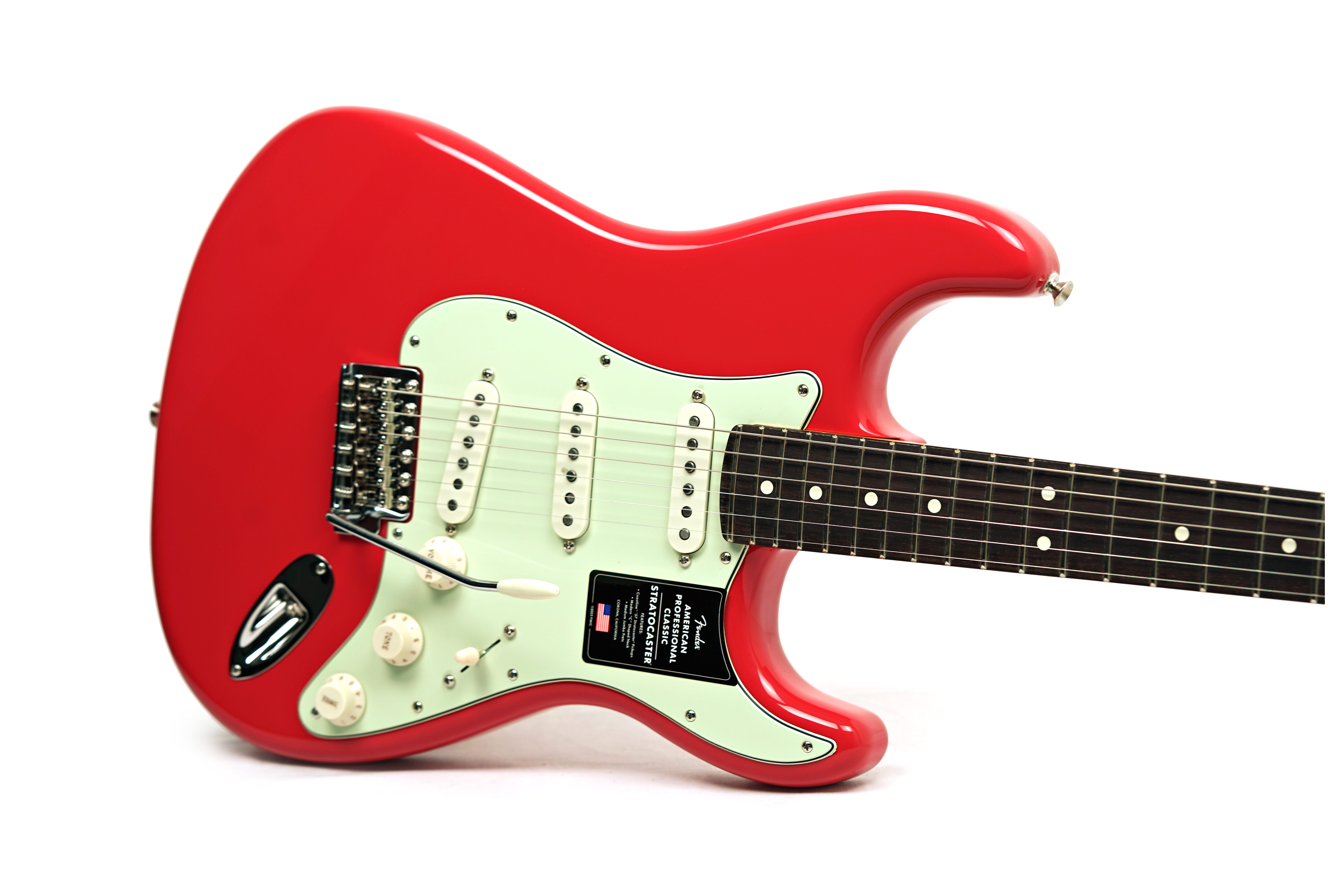 Fender American Professional Classic Stratocaster Faded Dakota Red Rosewood Fingerboard #US25093075