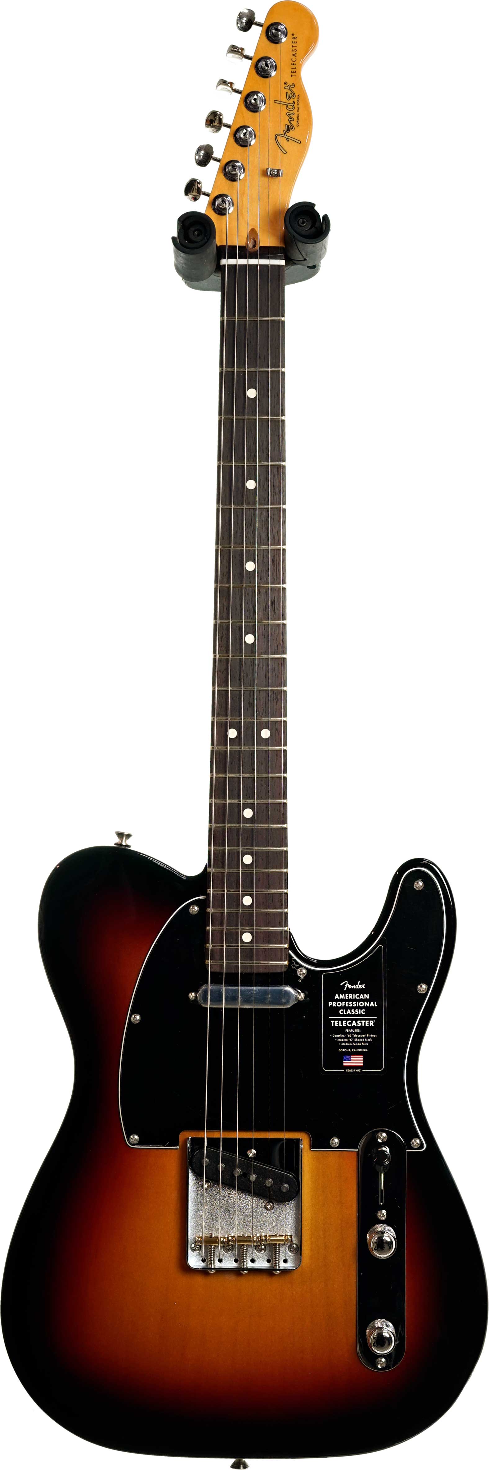 Fender American Professional Classic Telecaster 3-Colour Sunburst Rosewood Fingerboard #US26020959