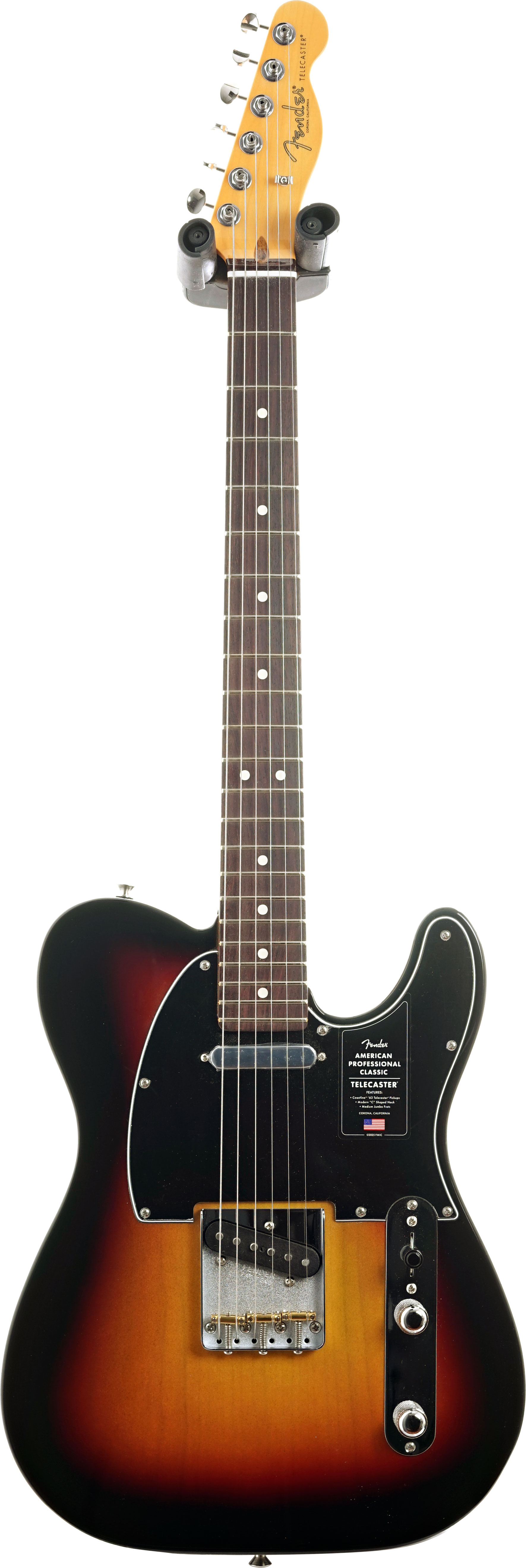 Fender American Professional Classic Telecaster 3-Colour Sunburst Rosewood Fingerboard #US26020955