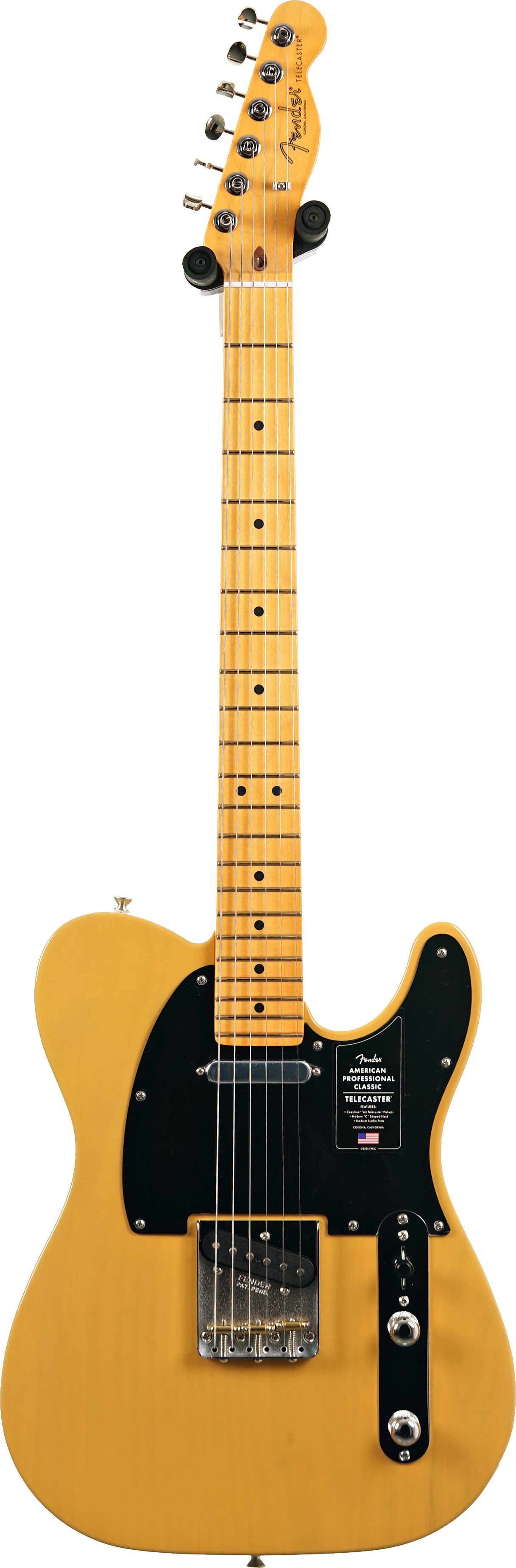 Fender American Professional Classic Telecaster Butterscotch Blonde Maple Fingerboard #US26024066