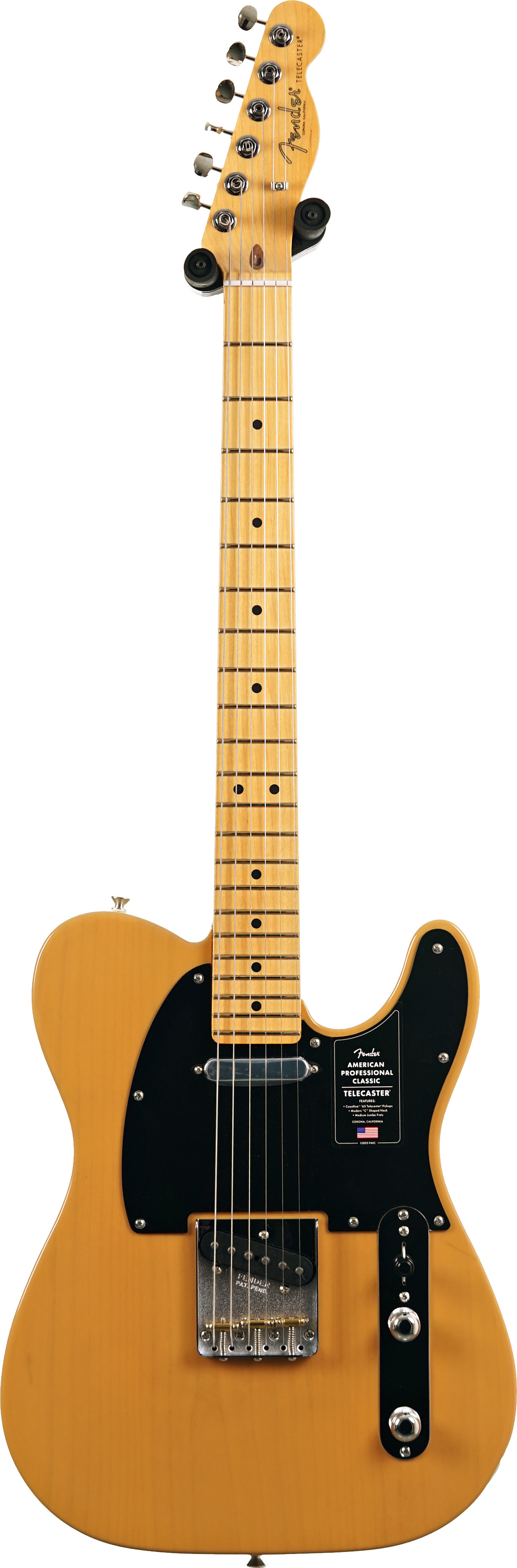 Fender American Professional Classic Telecaster Butterscotch Blonde Maple Fingerboard #US26025563
