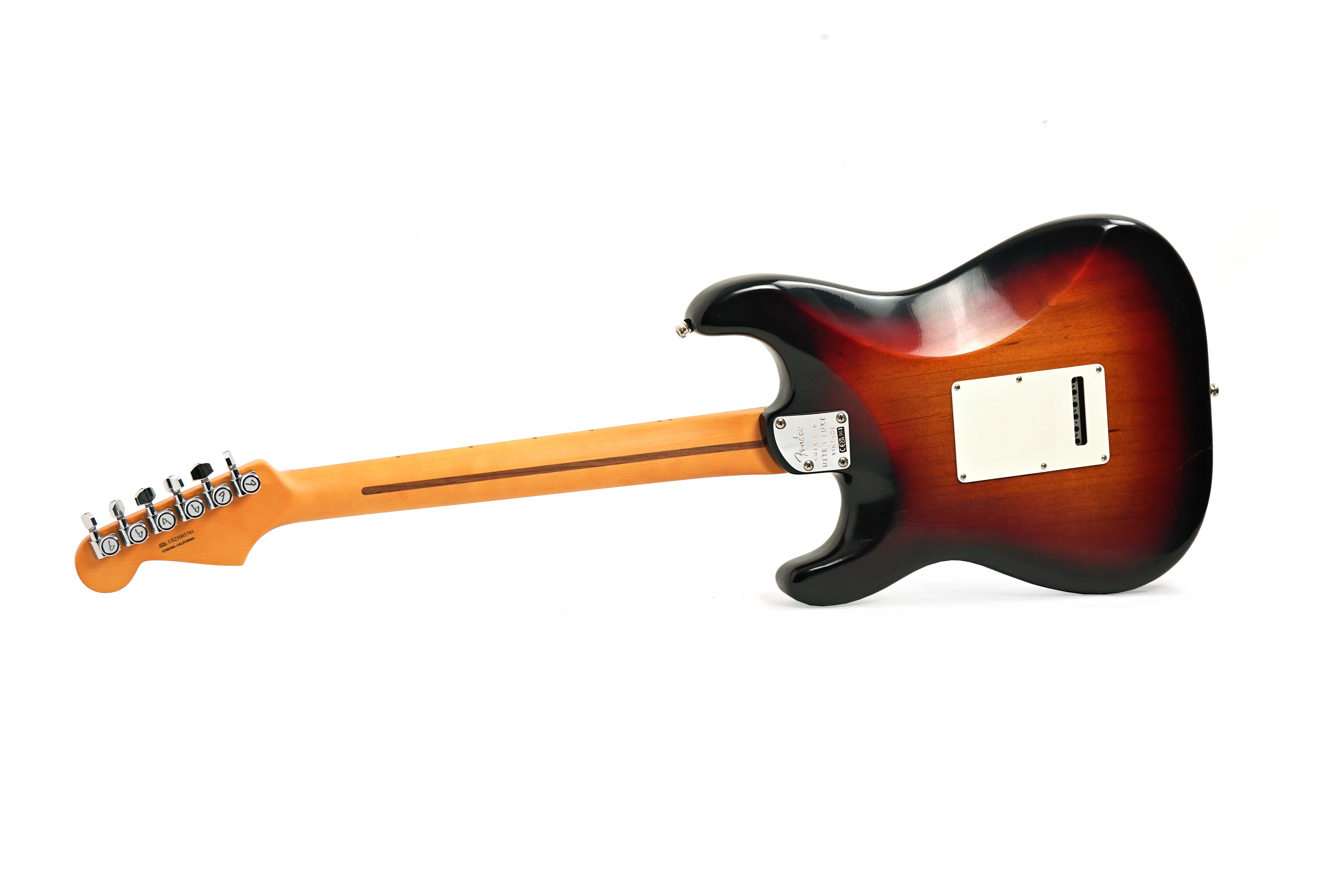 Fender American Ultra Luxe Vintage 50s Stratocaster 3 Colour Sunburst #US25005741
