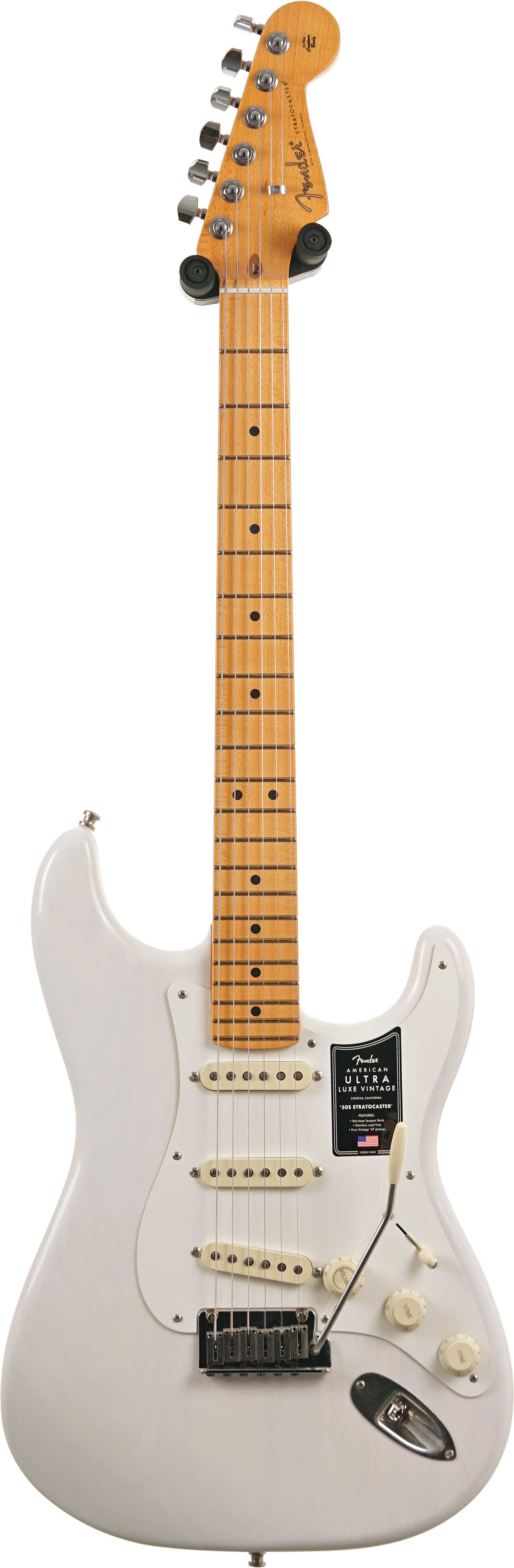 Fender American Ultra Luxe Vintage 50s Stratocaster White Blonde #US25036085