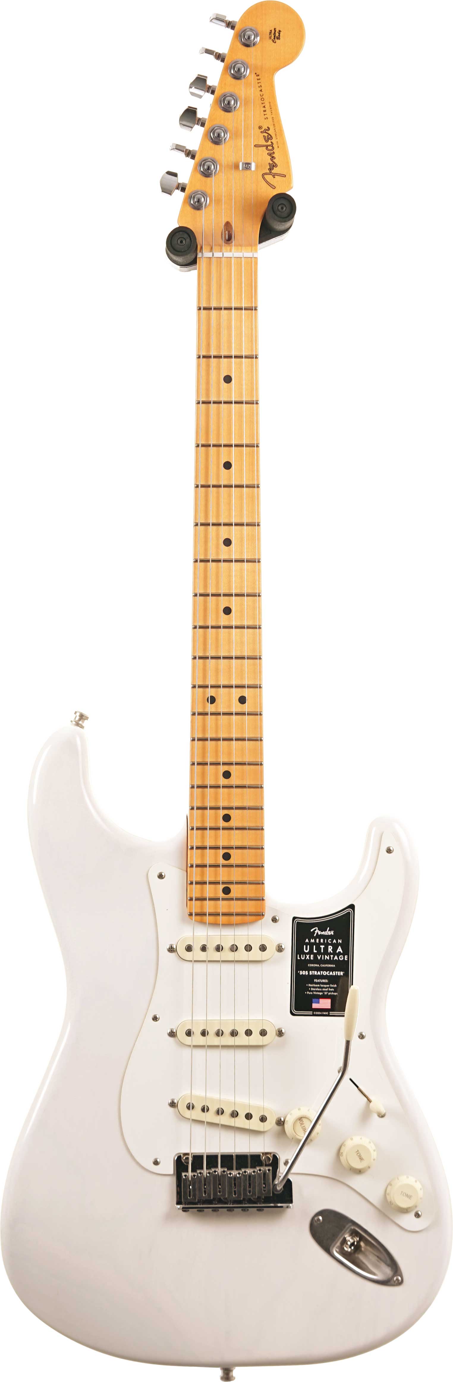 Fender American Ultra Luxe Vintage 50s Stratocaster White Blonde #US25031354