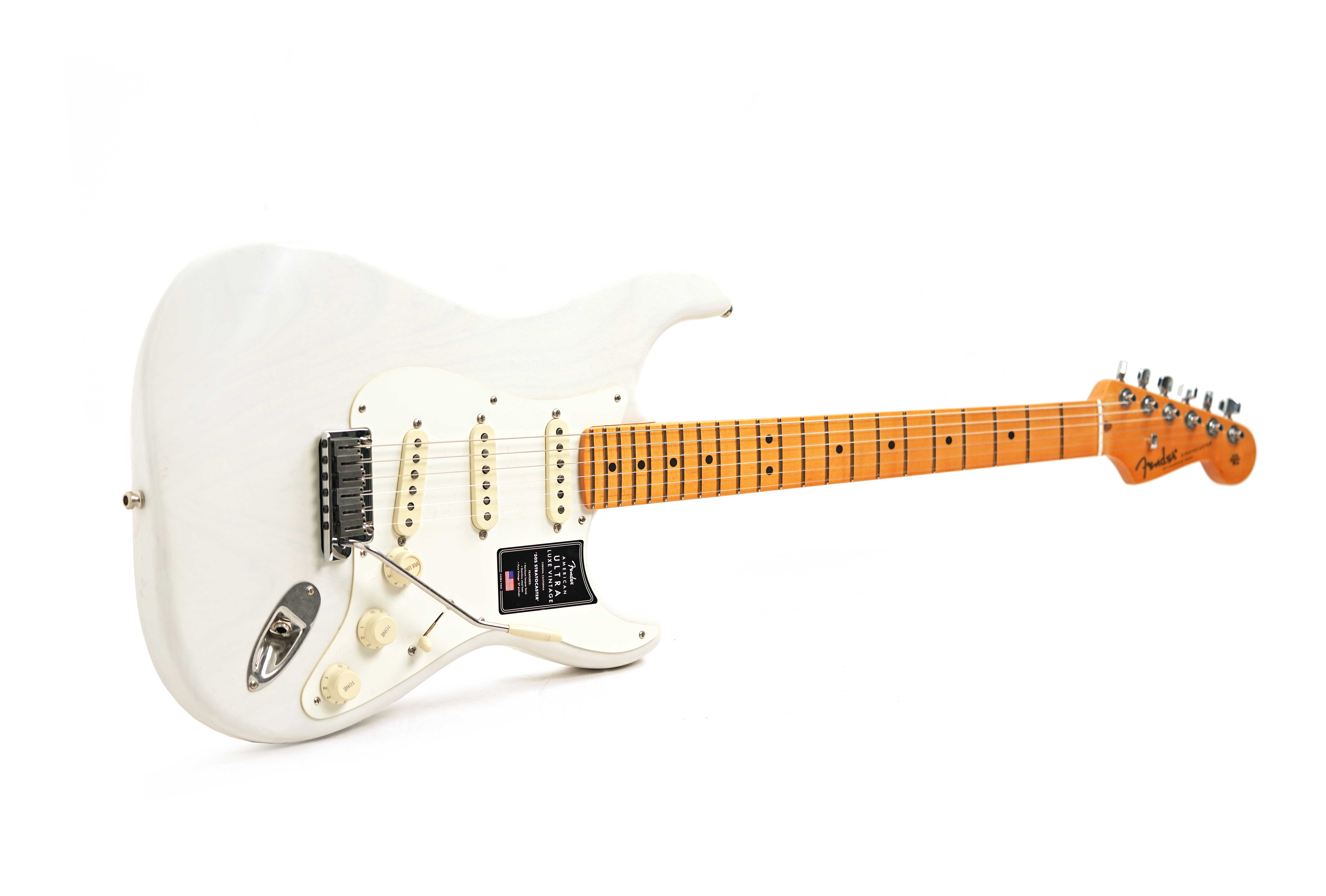 Fender American Ultra Luxe Vintage 50s Stratocaster White Blonde #US25024366