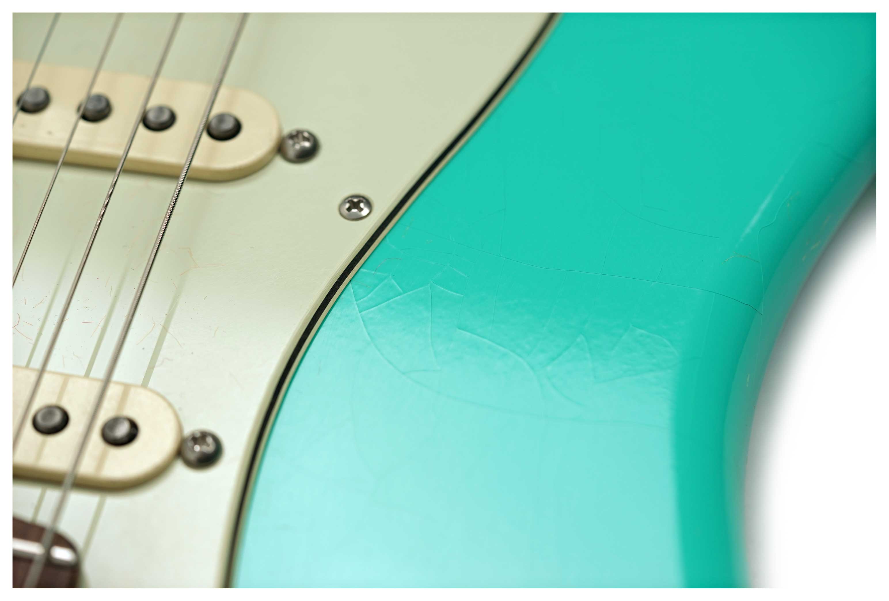 Fender American Ultra Luxe Vintage 60s Stratocaster HSS Sea Foam Green #US25027511