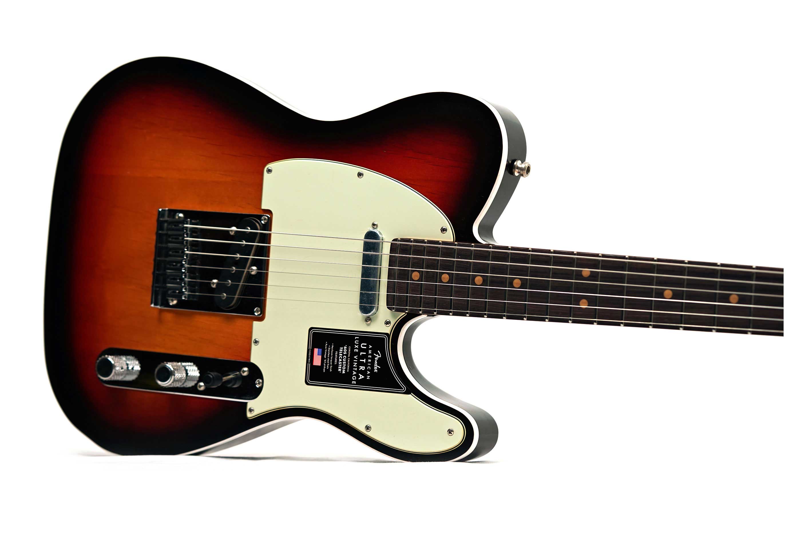 Fender Ultra Luxe Vintage 60s Custom Tele 3 Colour Sunburst #US25020715