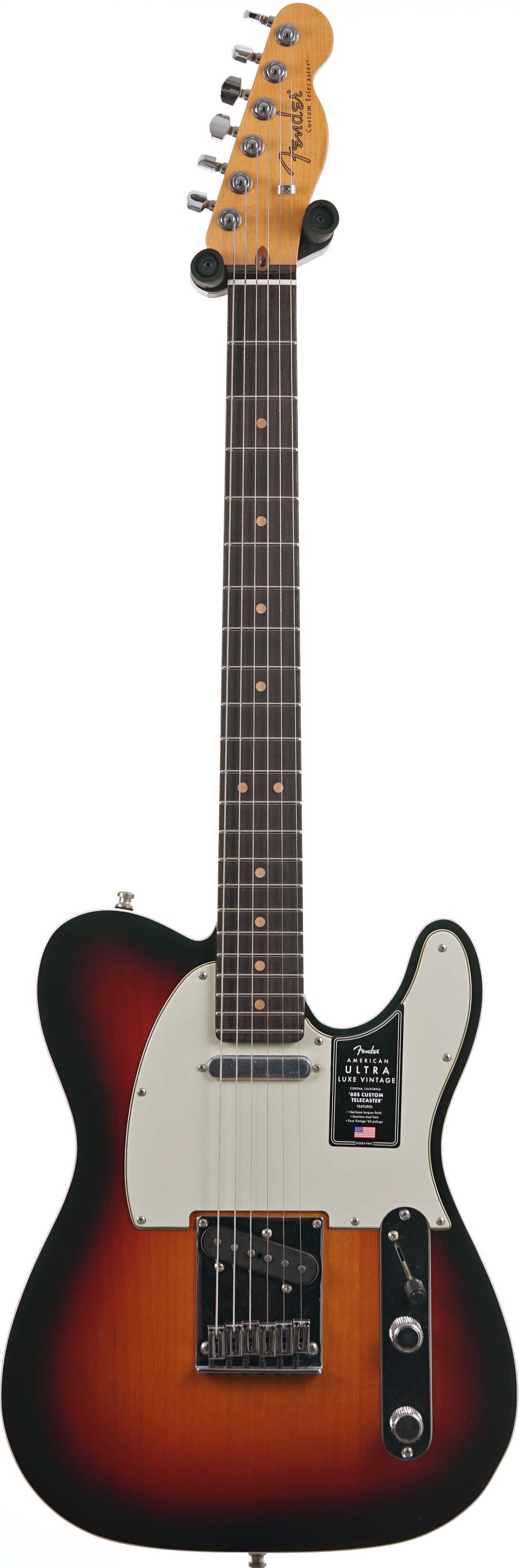 Fender American Ultra Luxe Vintage 60s Custom Telecaster 3 Colour Sunburst #US25027079