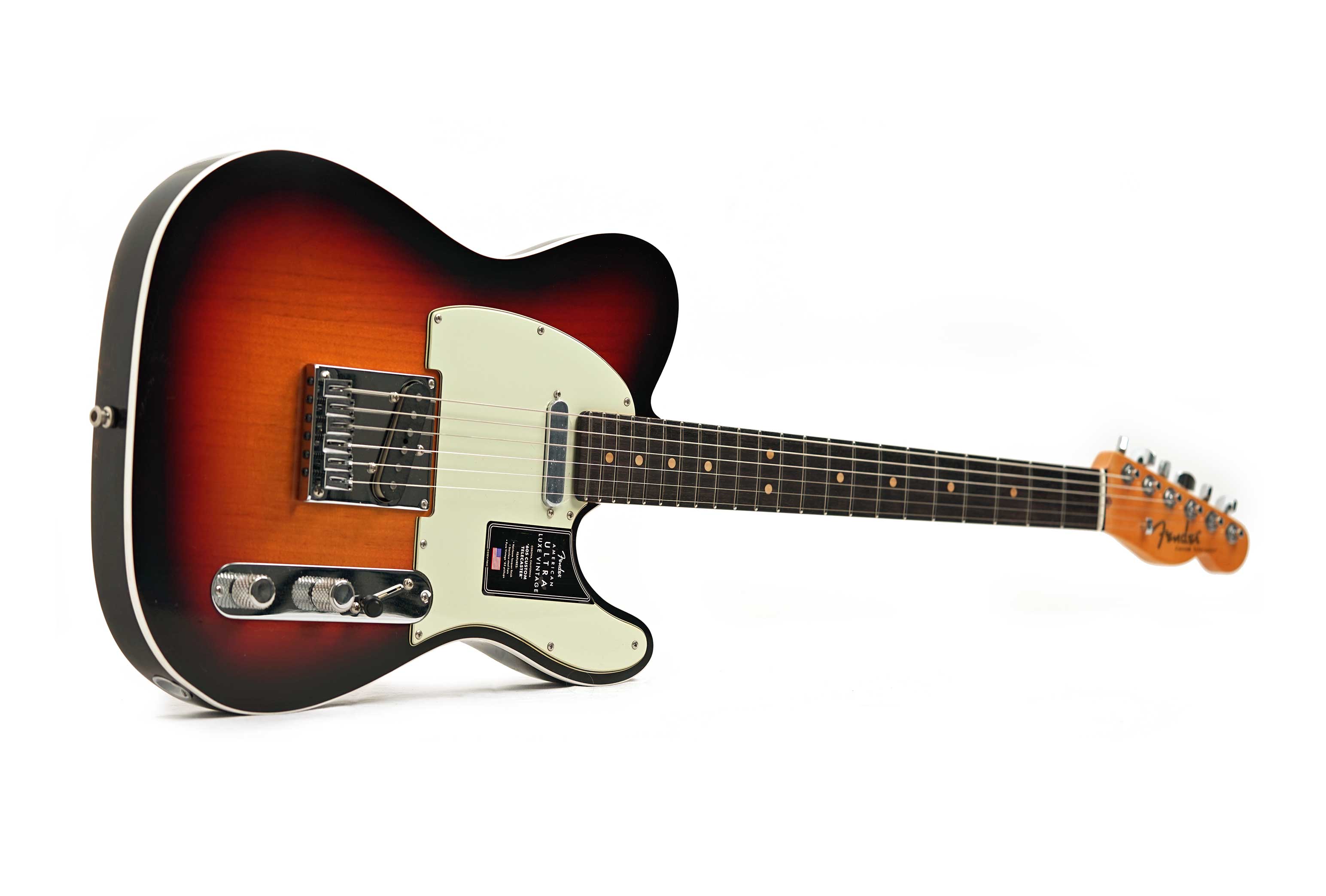 Fender American Ultra Luxe Vintage 60s Custom Telecaster 3 Colour Sunburst #US25027079