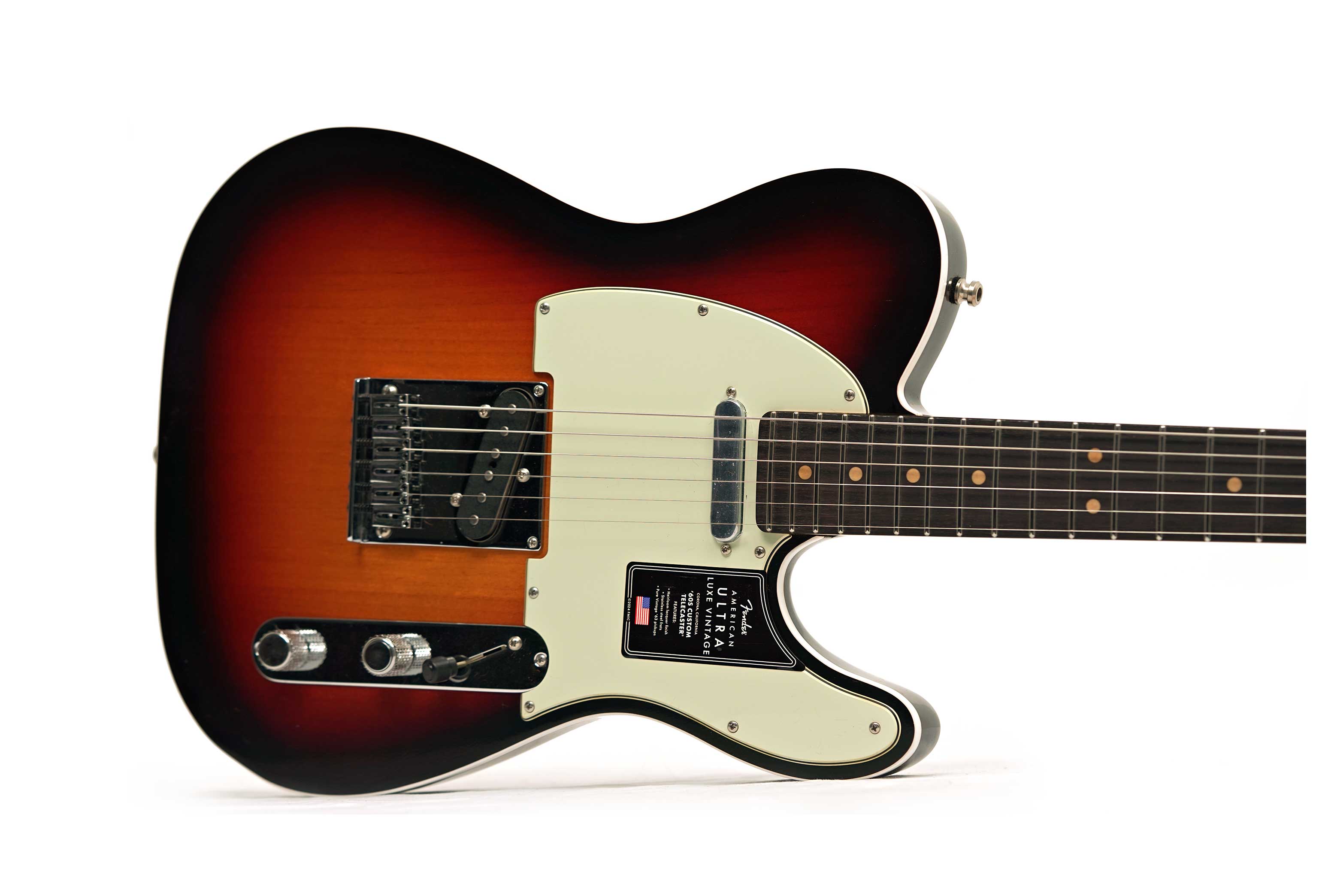 Fender American Ultra Luxe Vintage 60s Custom Telecaster 3 Colour Sunburst #US25027079